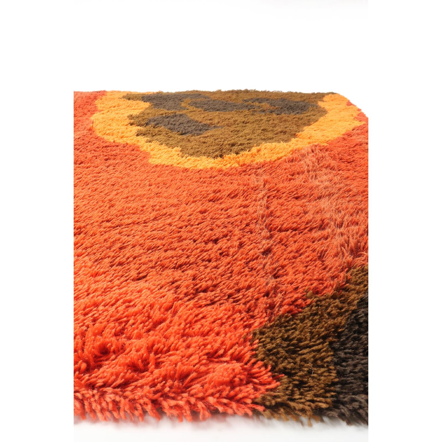 Vintage Scandinavian Rya Rug - image-3