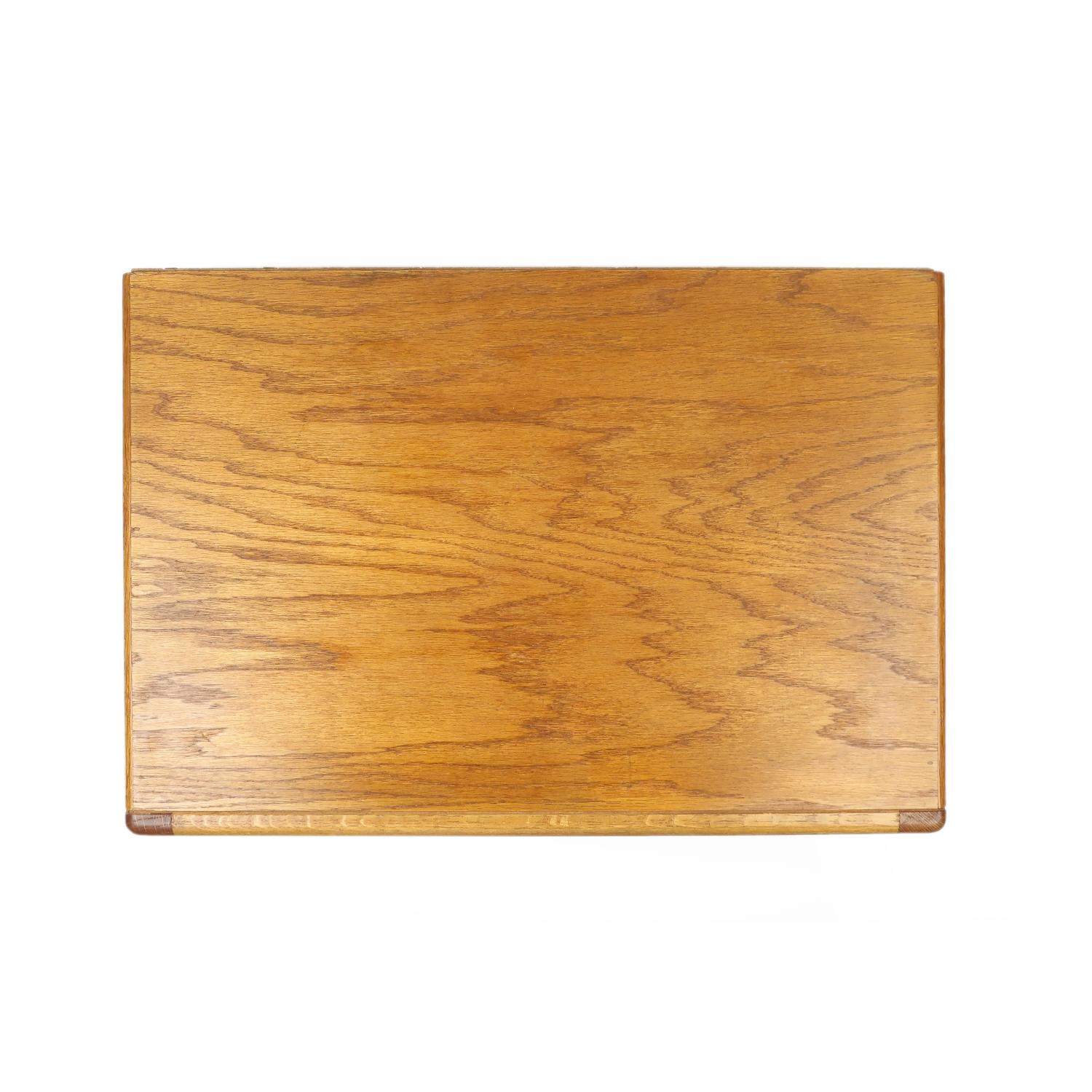 Danish Modern Teak Swivel Media Stand - image-6