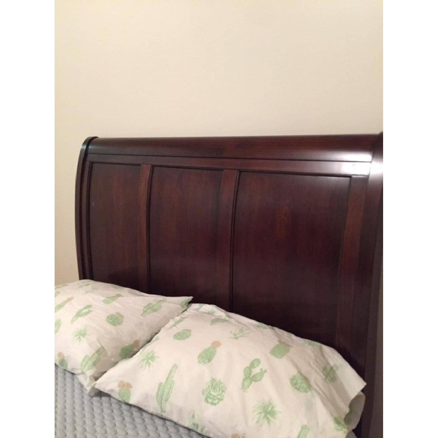 Bob's Chatham Cherry Brown Full Size Storage Bed - image-2