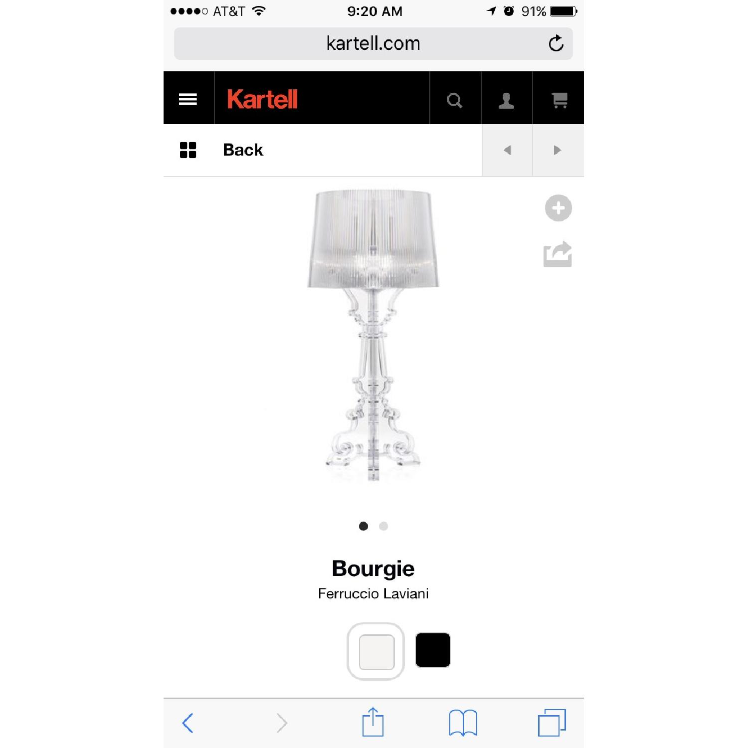 Kartell Bourgie Table Lamp - image-1