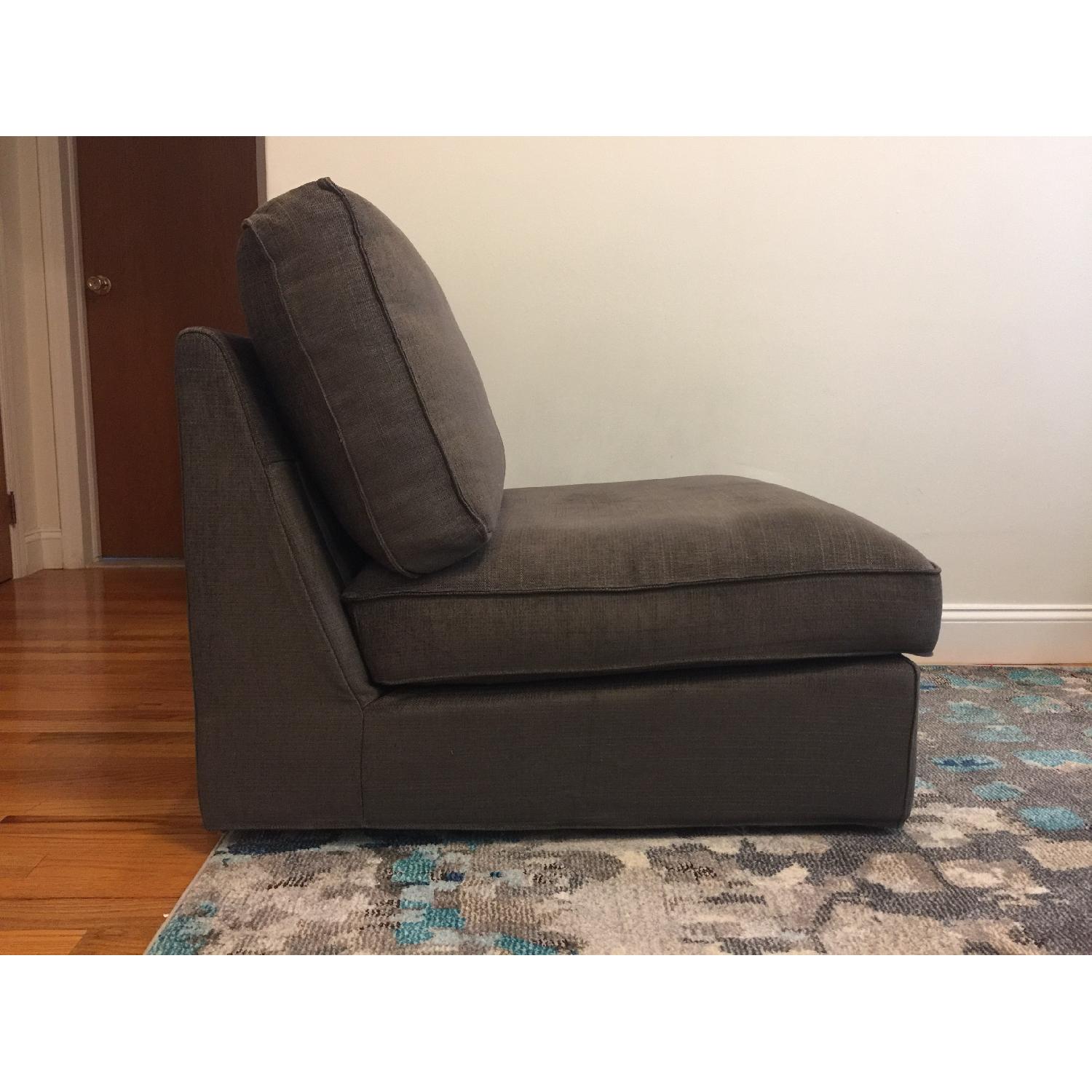Ikea Kivik Chaise & One-Seat Section in Tullinge Gray-Brown - image-4