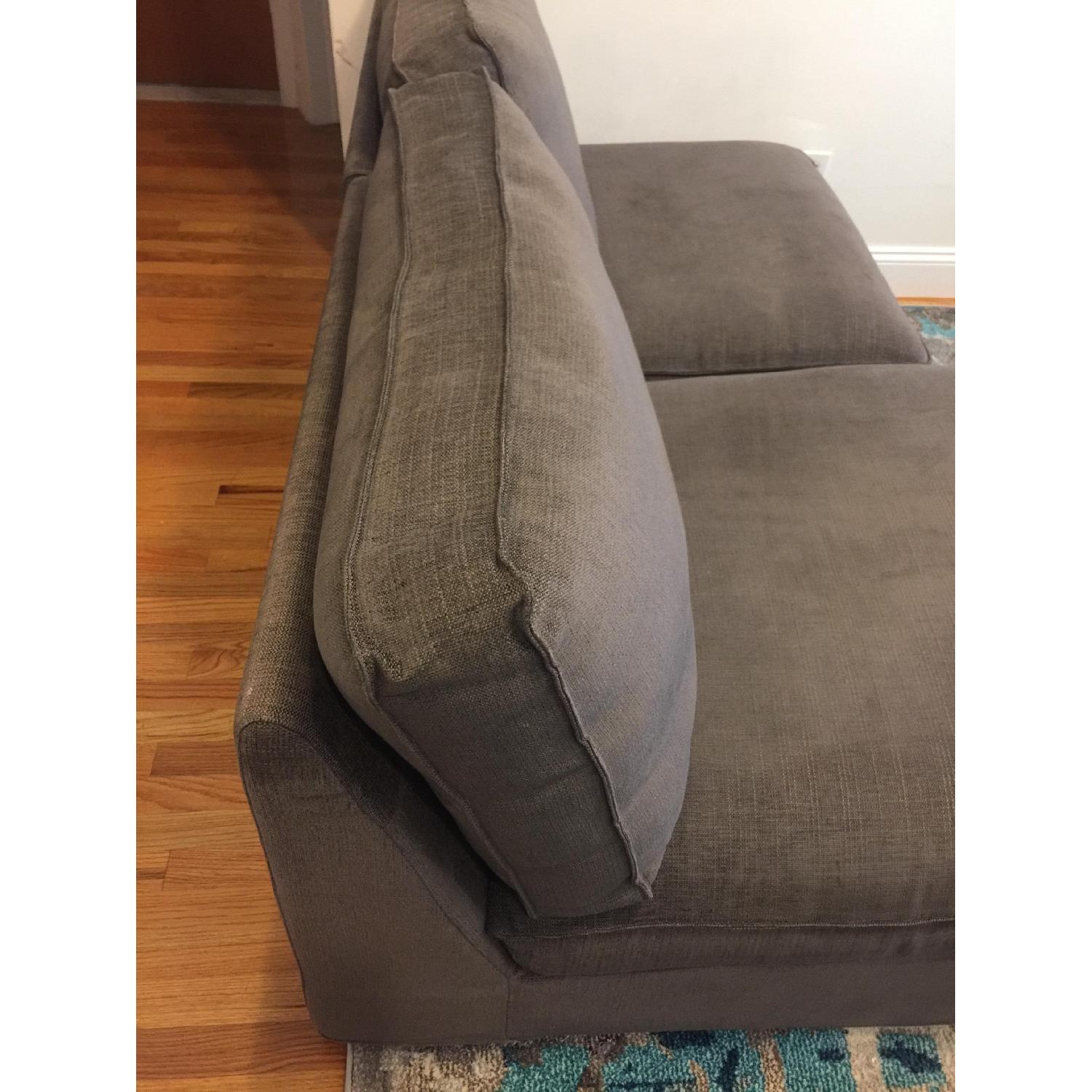 Ikea Kivik Chaise & One-Seat Section in Tullinge Gray-Brown - image-7