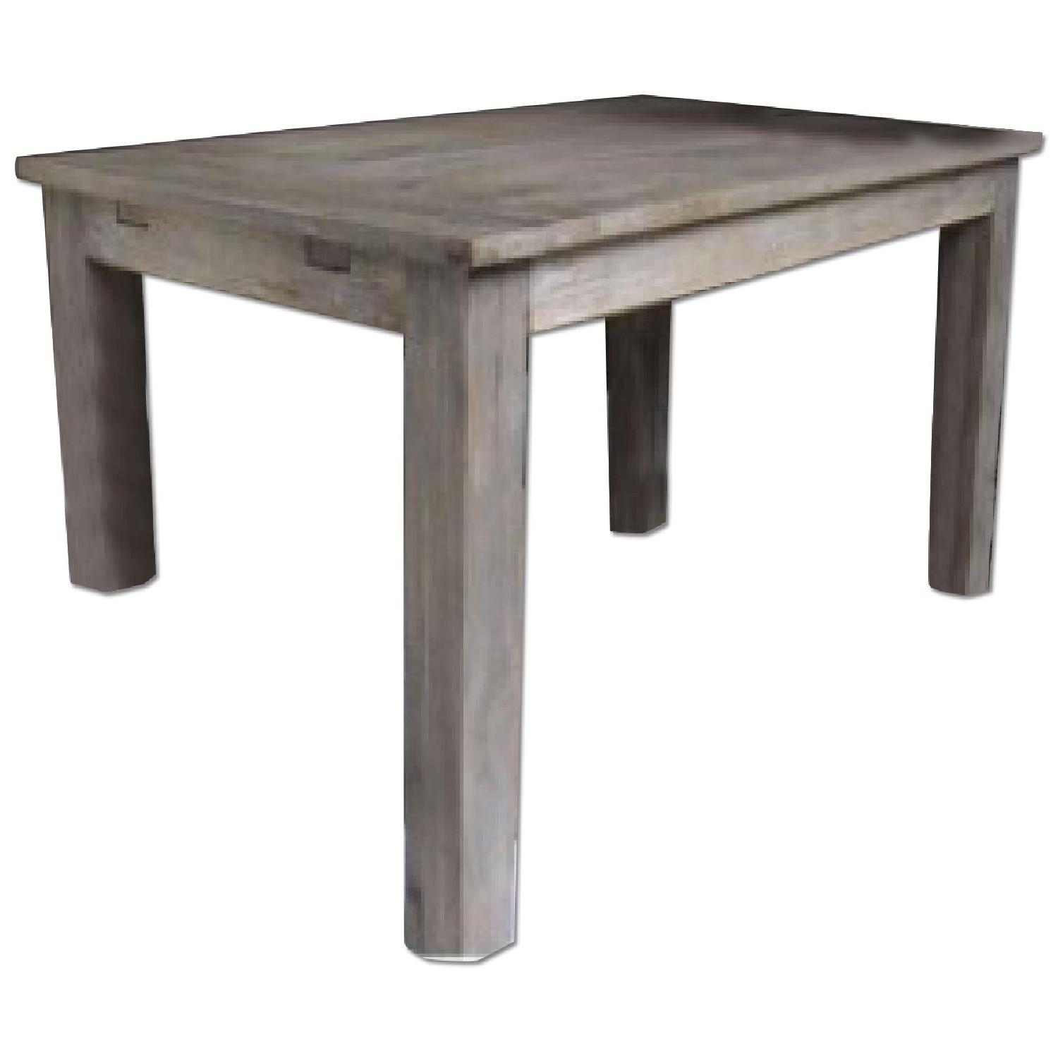 Italian Handmade Solid Mango-Wood Dining Table - image-0