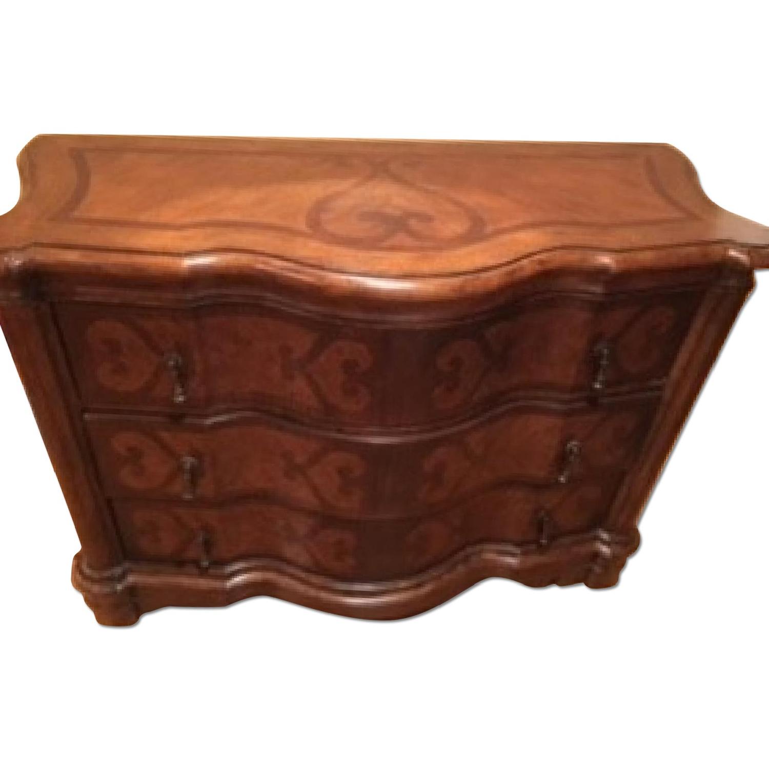 3 Drawer Wooden Dresser - image-0