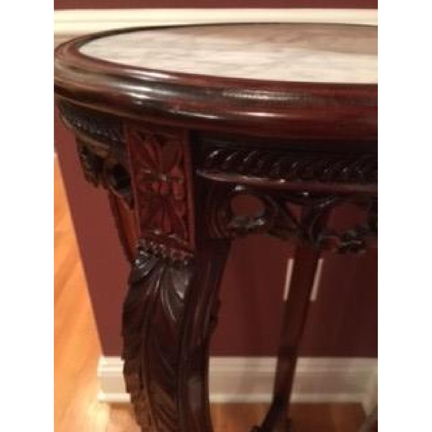 Vintage Wood Plant Stand - image-3