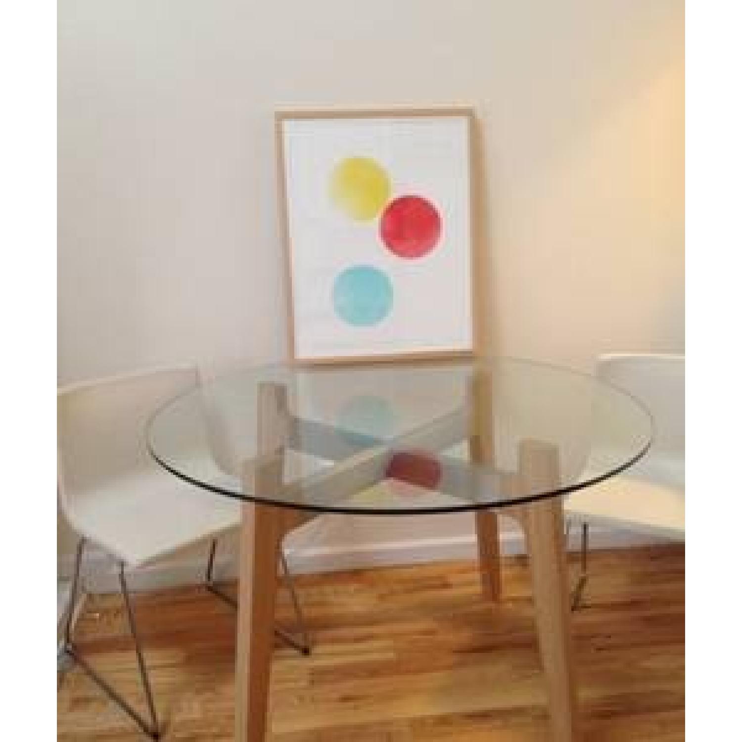 CB2 Mid-Century Modern Dining Table - image-1
