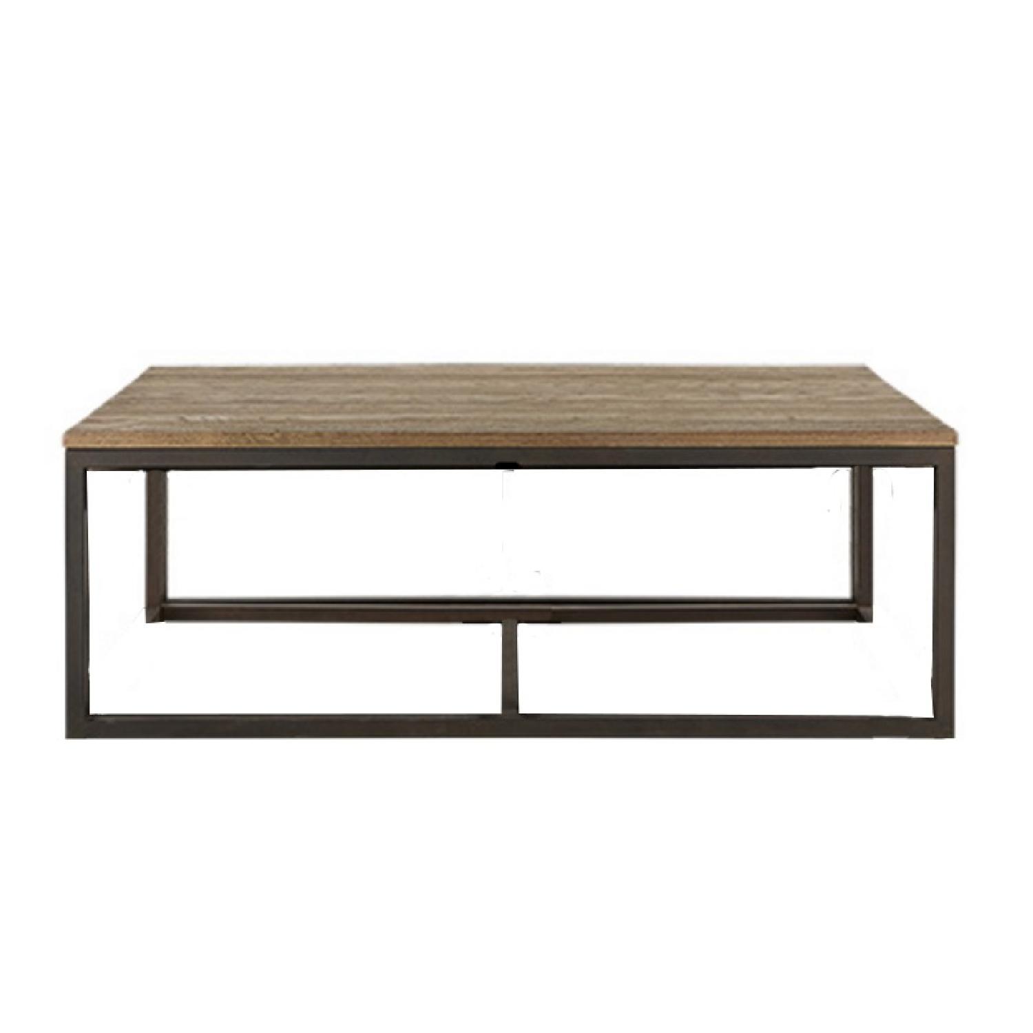 Arhaus Palmer Mango Wood Coffee Table AptDeco
