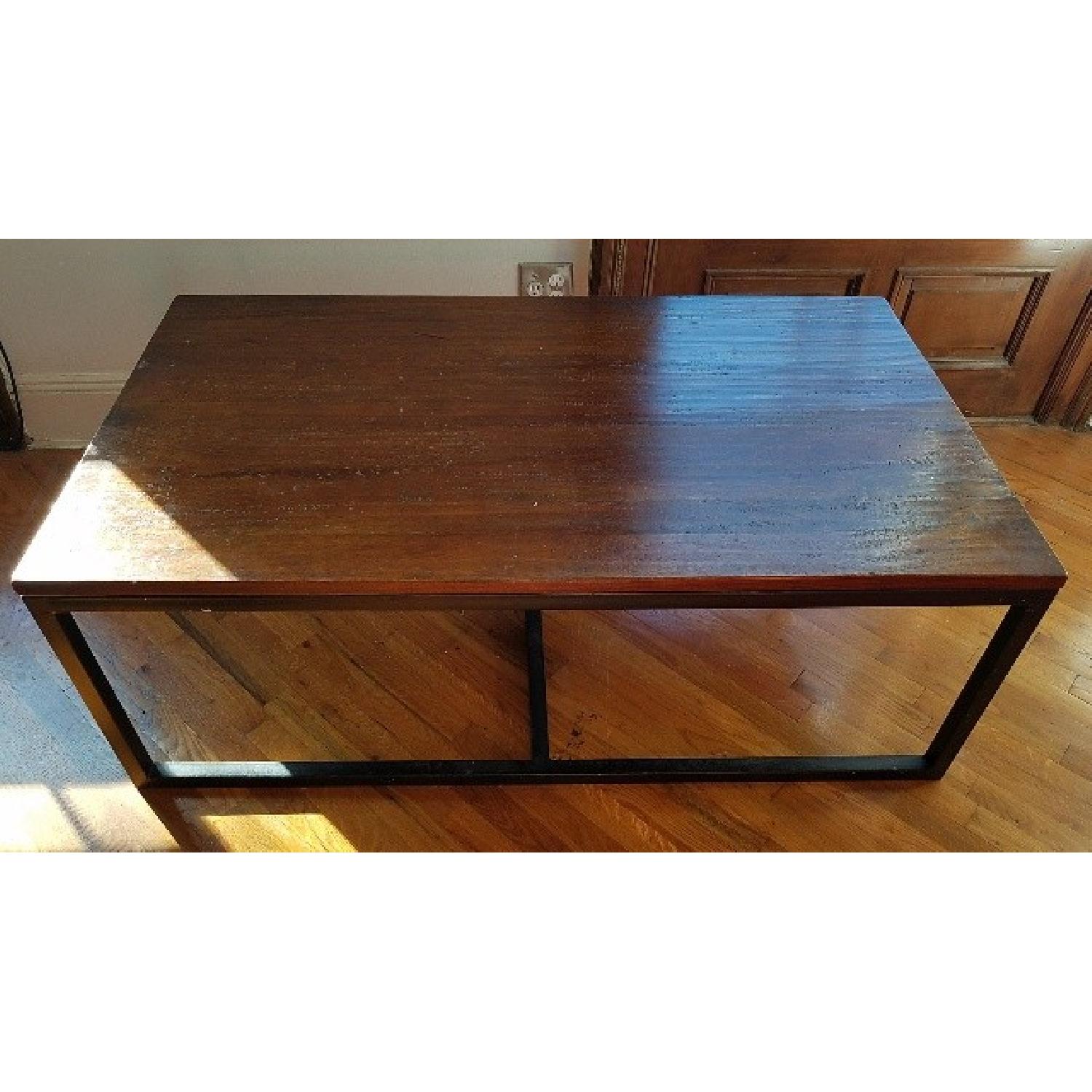 Arhaus Palmer Mango Wood Coffee Table AptDeco