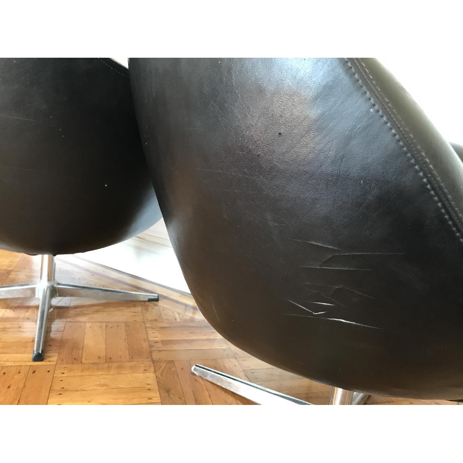 Vintage Overman Pod Swivel Chairs - image-7