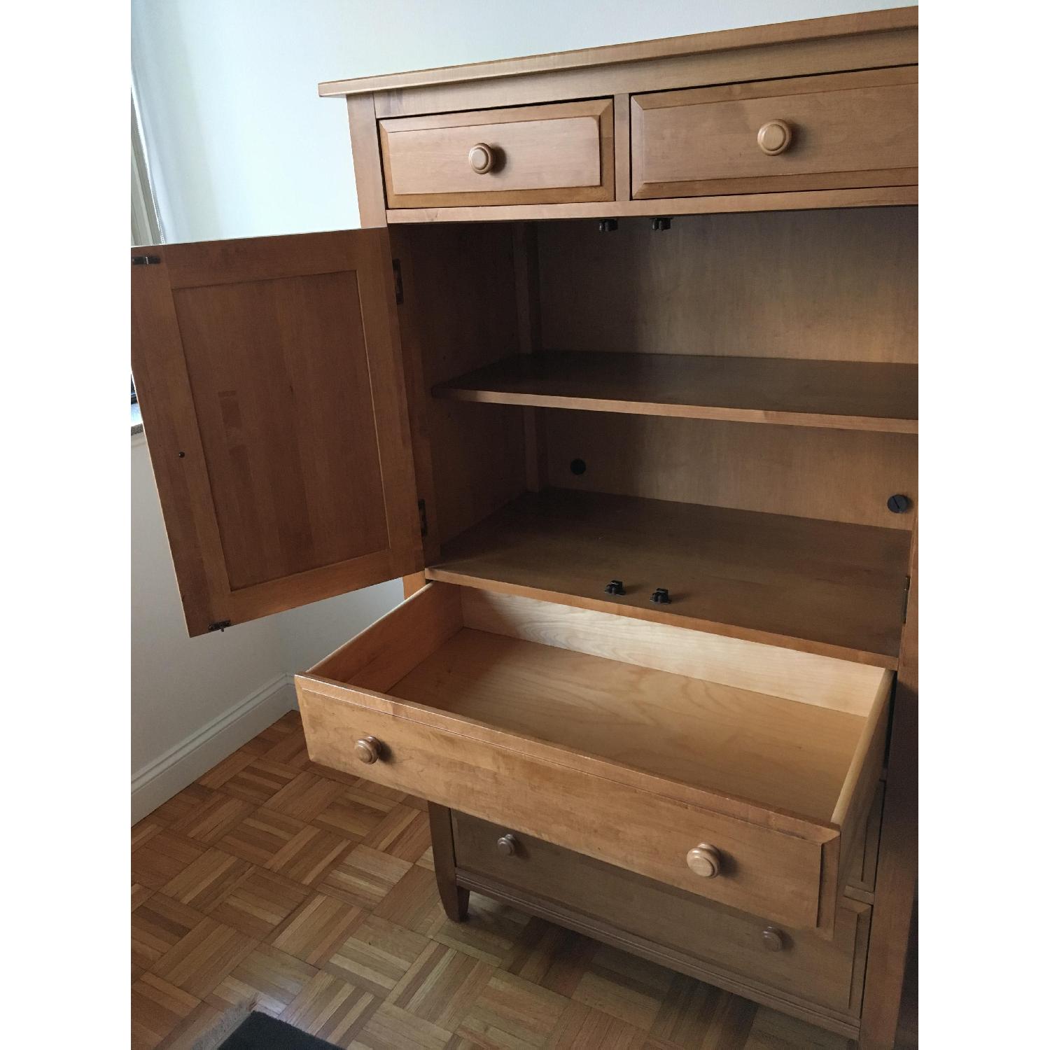 Ethan Allen Country Colors Wood Armoire - image-5