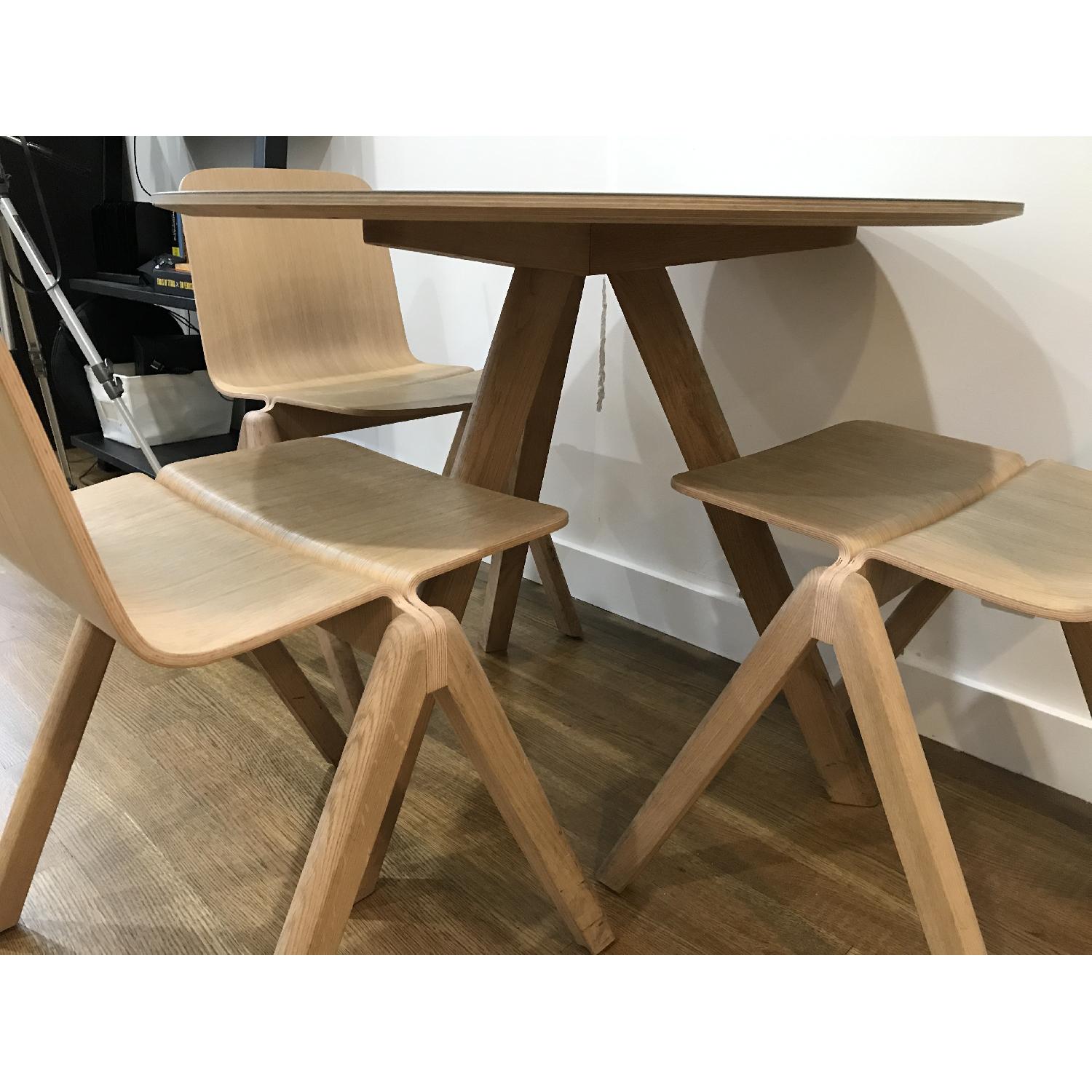 Hay Copenhague Round Matt Lacquer Dining Table - image-1