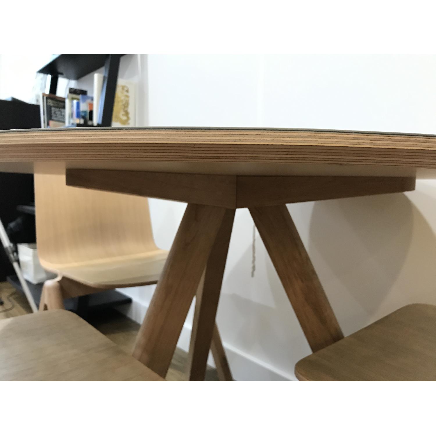 Hay Copenhague Round Matt Lacquer Dining Table - image-3