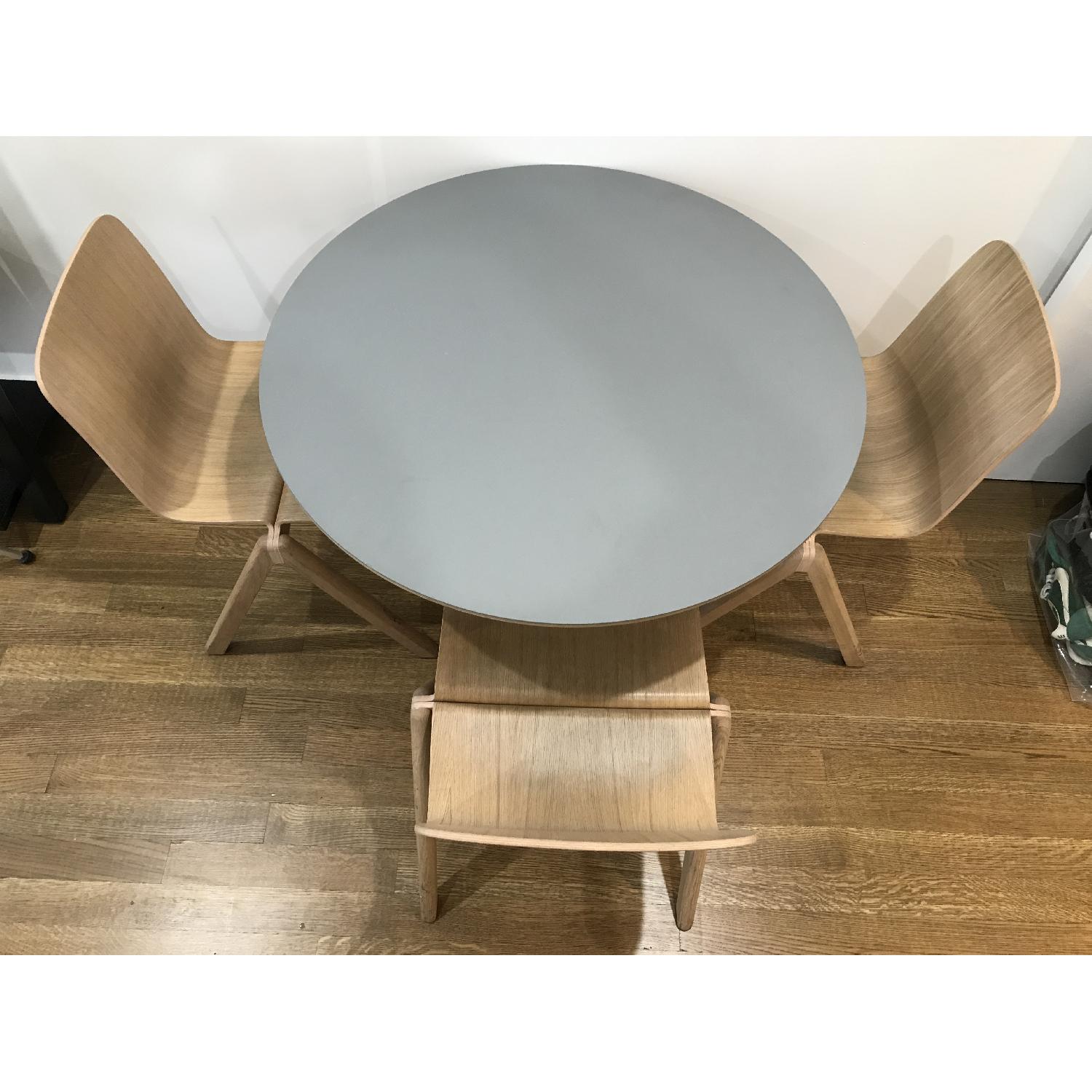 Hay Copenhague Round Matt Lacquer Dining Table - image-5