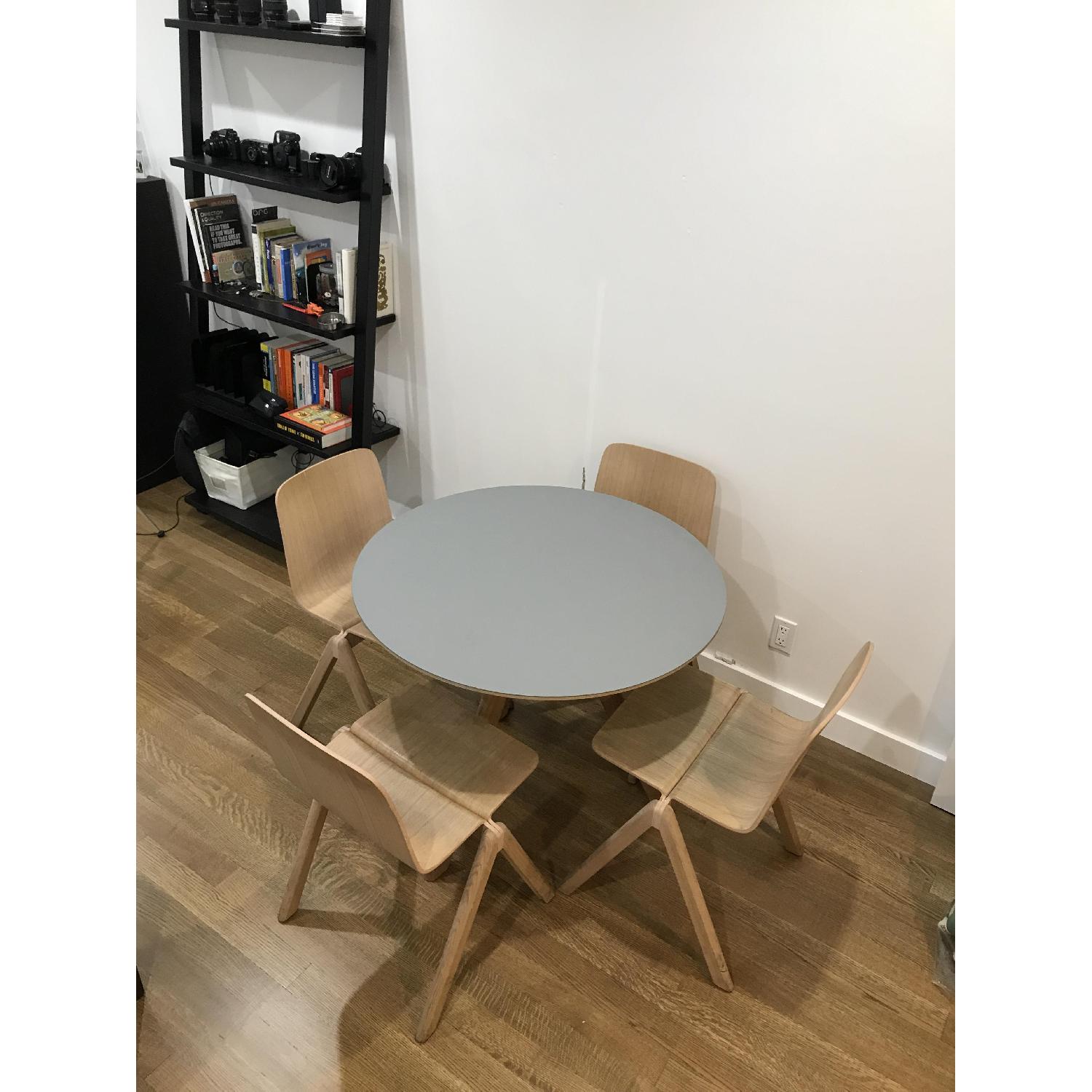 Hay Copenhague Round Matt Lacquer Dining Table - image-10