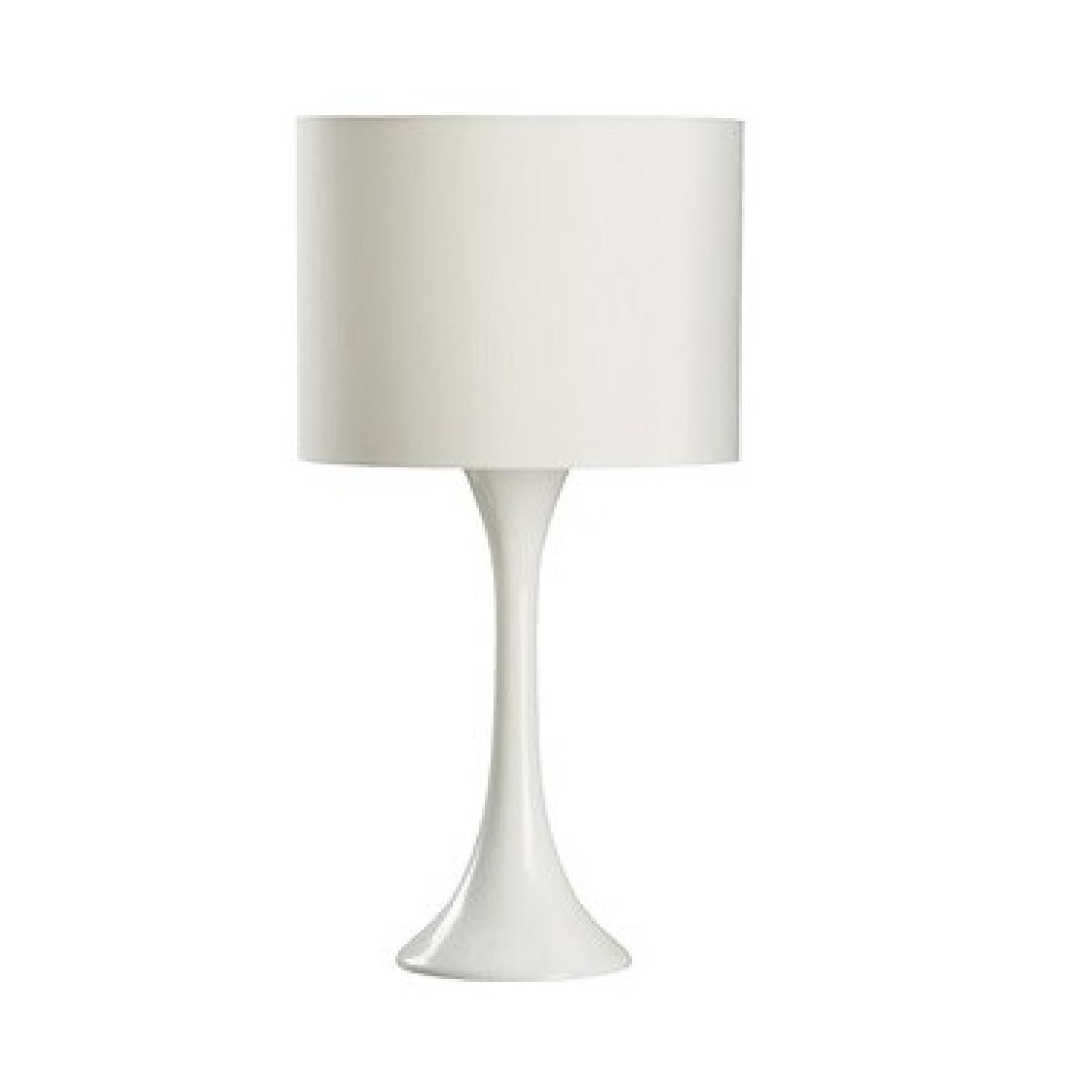 CB2 Ada White Table Lamp - image-0
