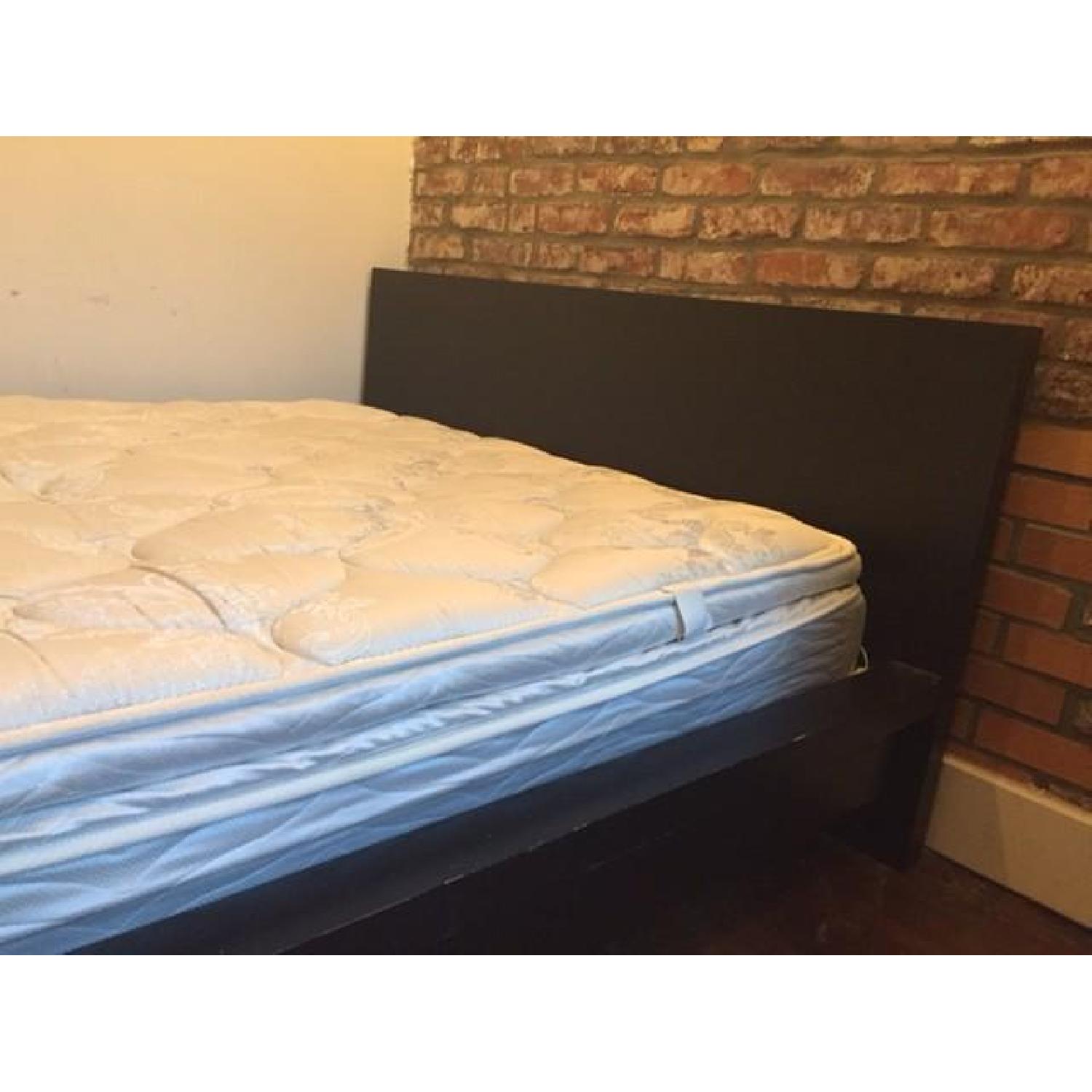 Ikea Malm Full Bed Frame w/ Luroy Slats AptDeco