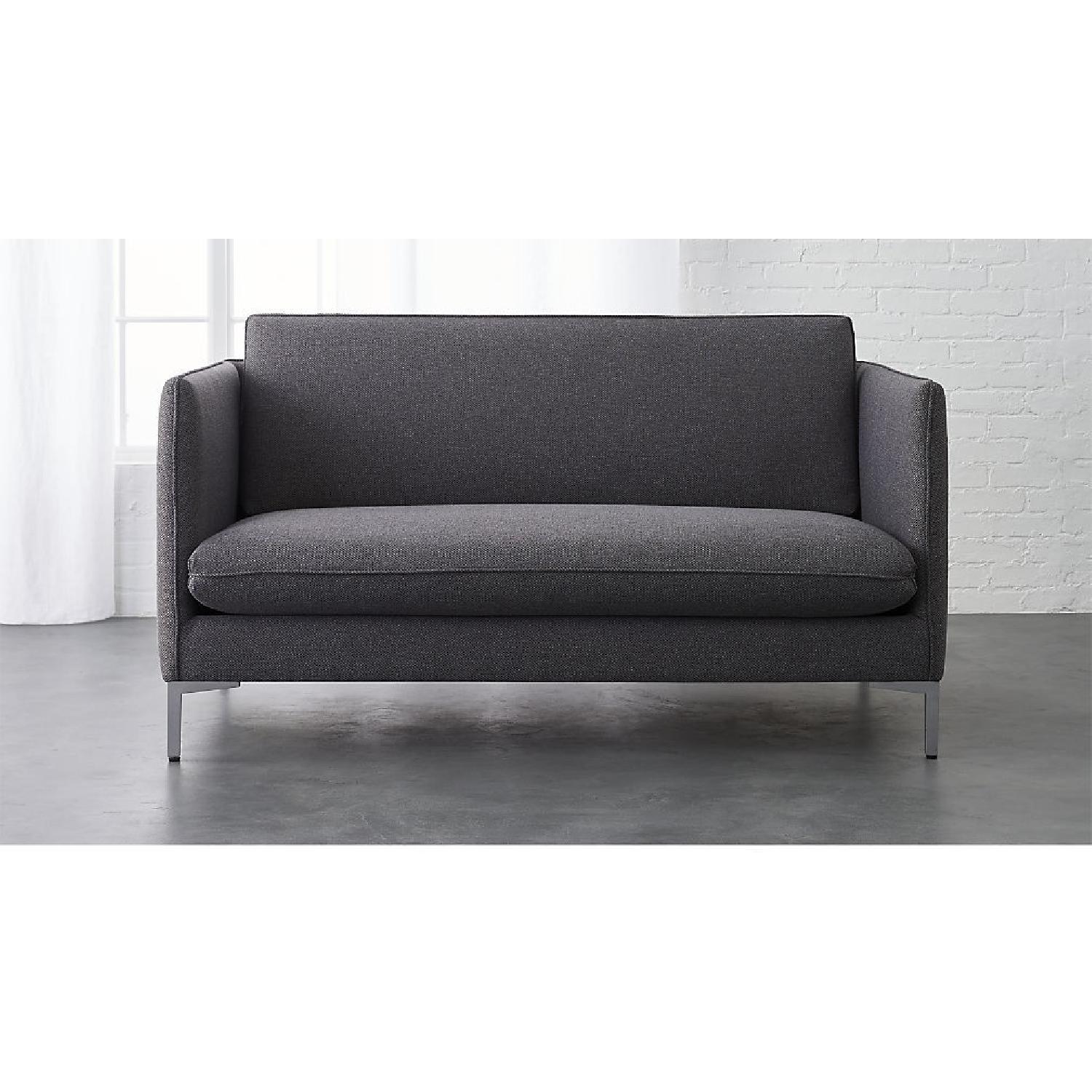 CB2 Flatiron Grey Apartment Sofa - image-1