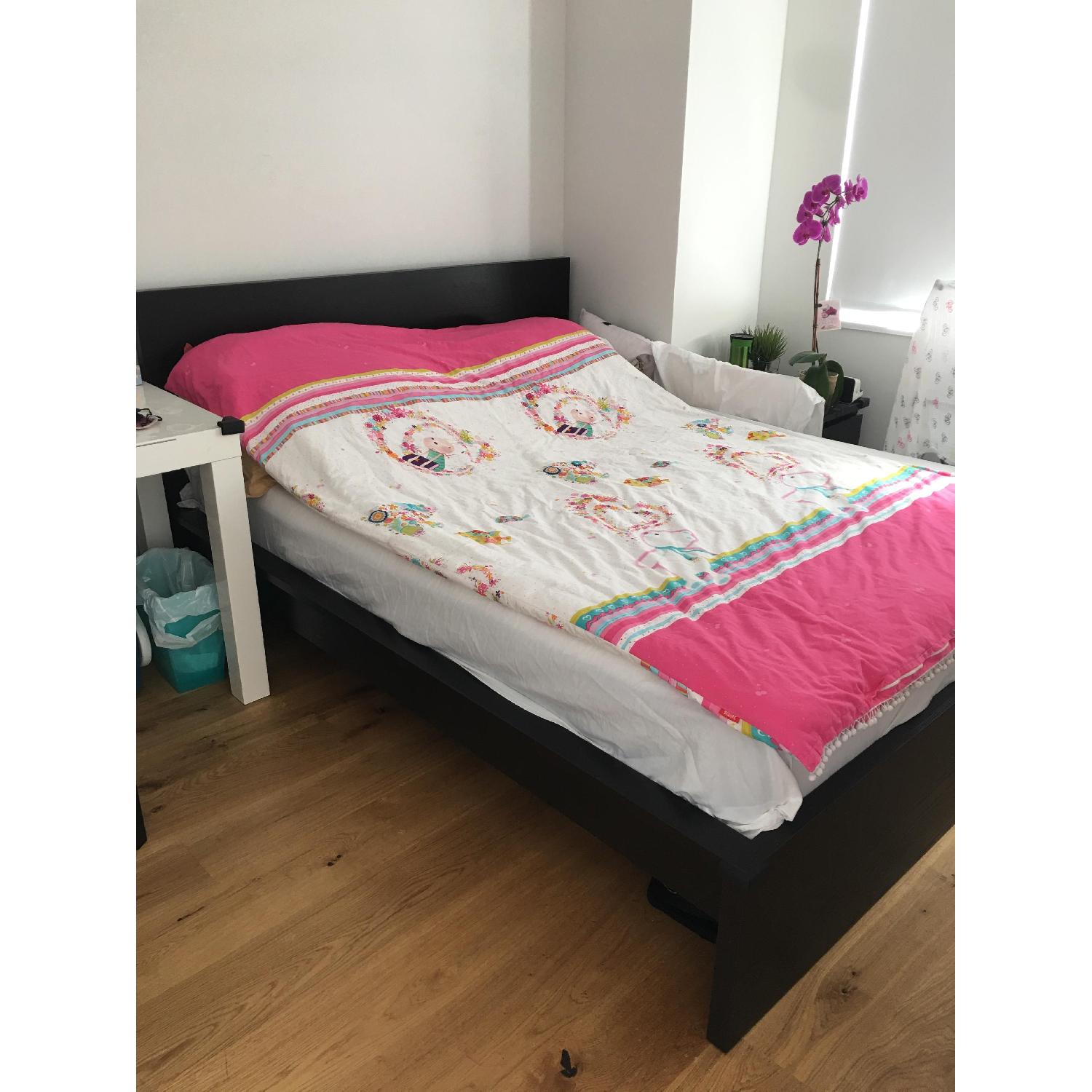 Ikea Malm Queen Bed Frame w/ Headboard - image-5