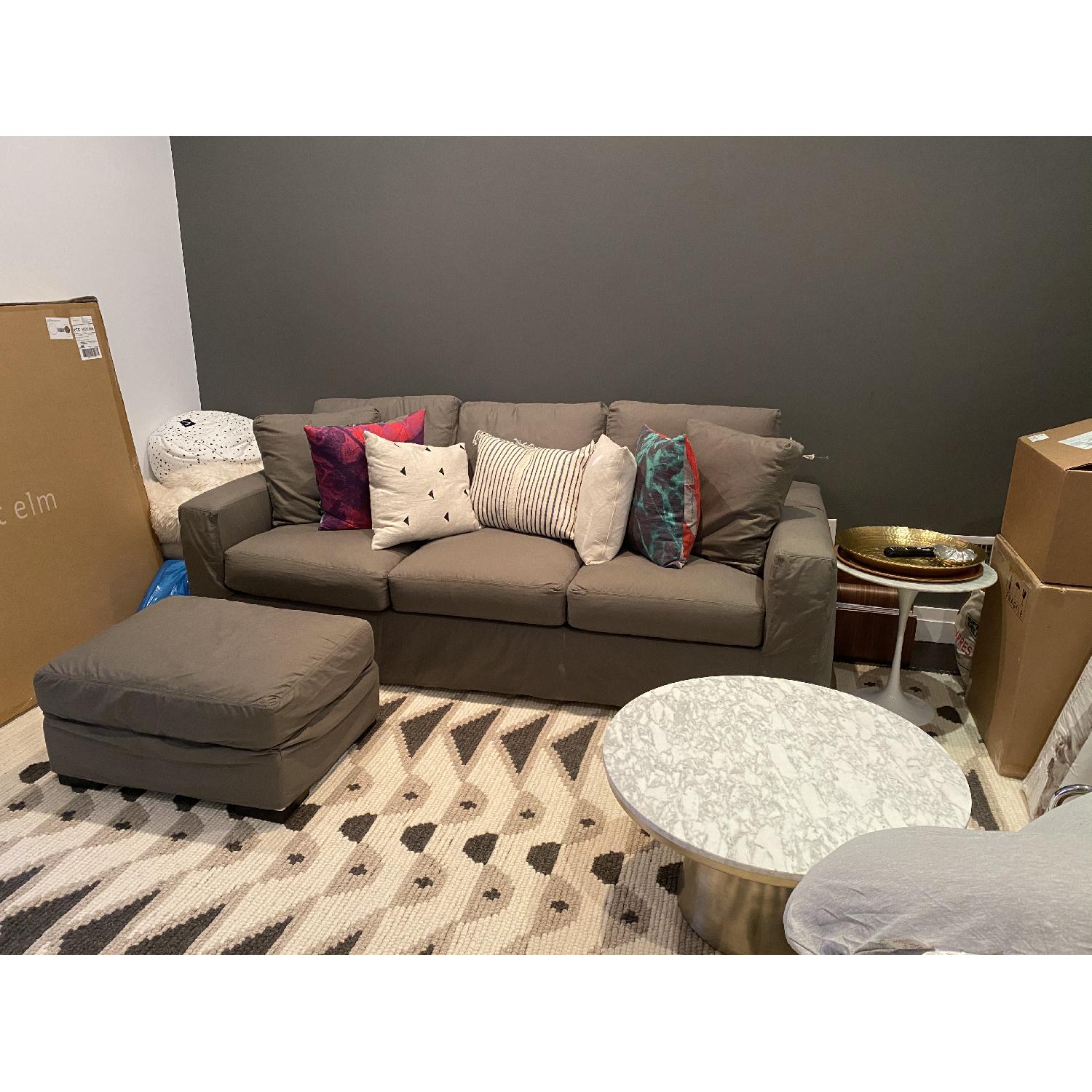 Room & Board Metro Queen Sleeper in Tatum Natural Fabric - image-13