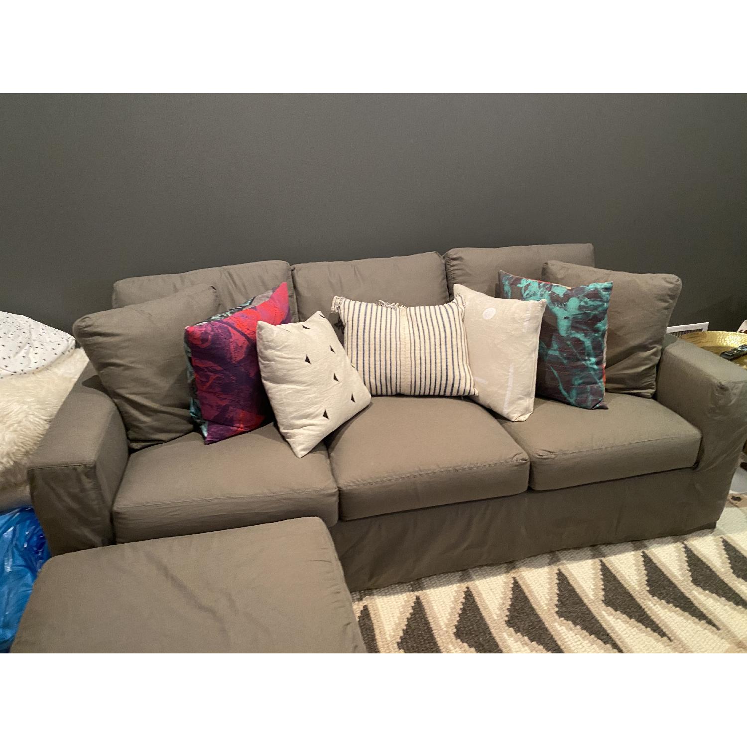 Room & Board Metro Queen Sleeper in Tatum Natural Fabric - image-10