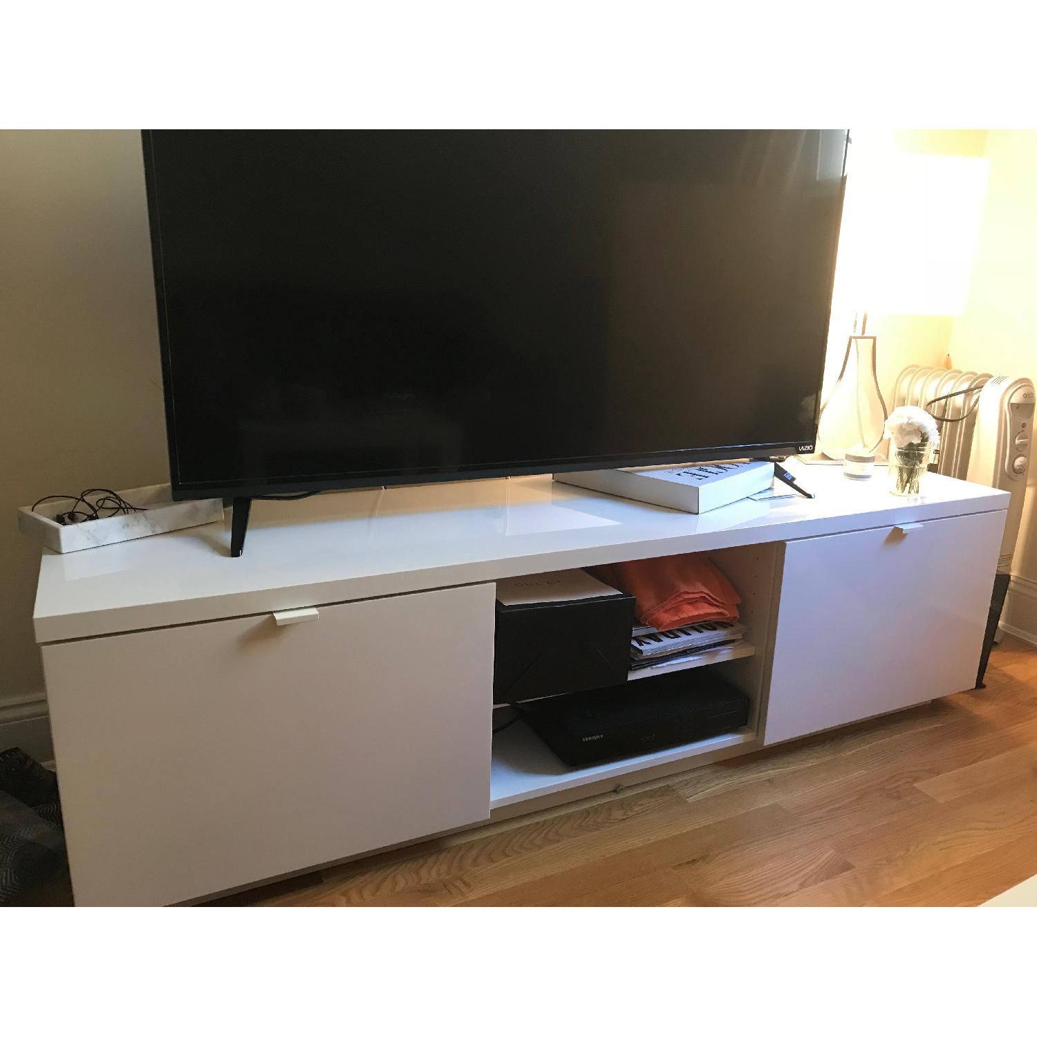 Ikea Byas TV Bench AptDeco