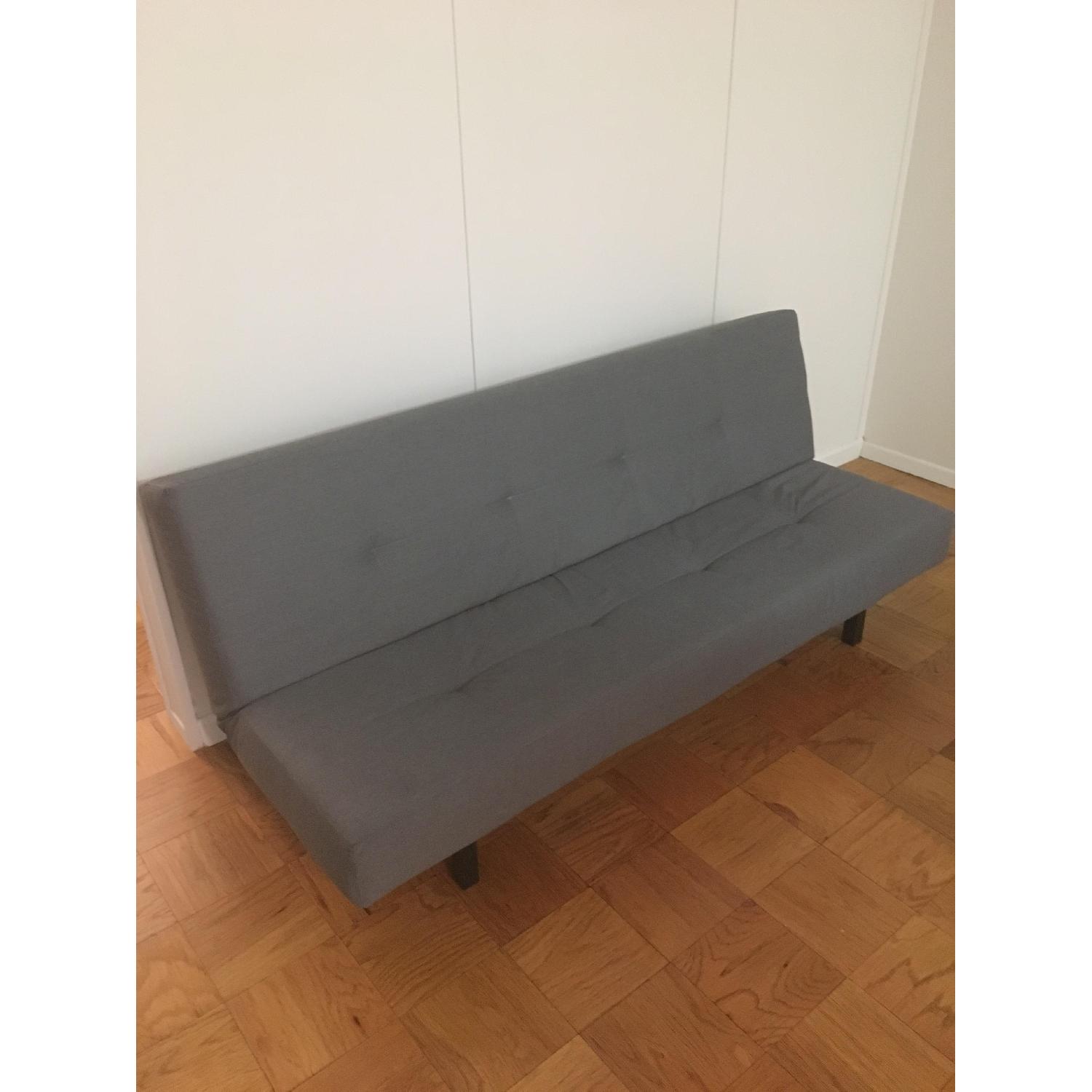 Ikea Balkarp Vissle Gray Sleeper Sofa - image-1