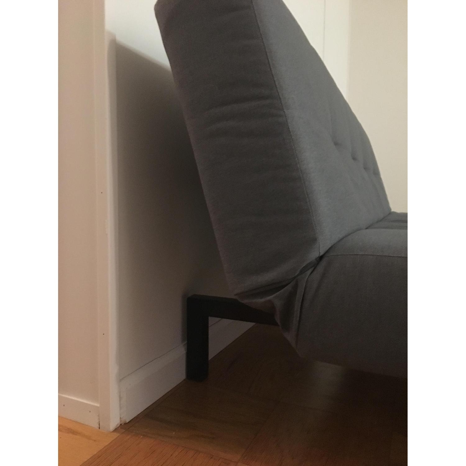 Ikea Balkarp Vissle Gray Sleeper Sofa - image-4