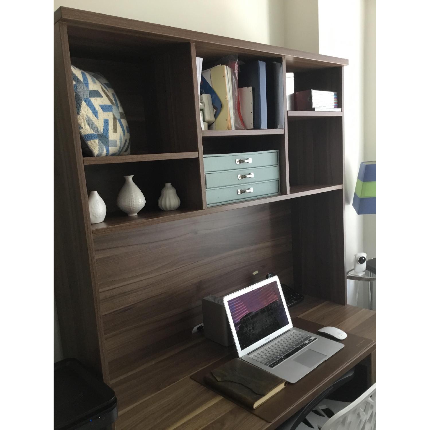 All Modern Ergo Series Computer Desk & Hutch - image-1