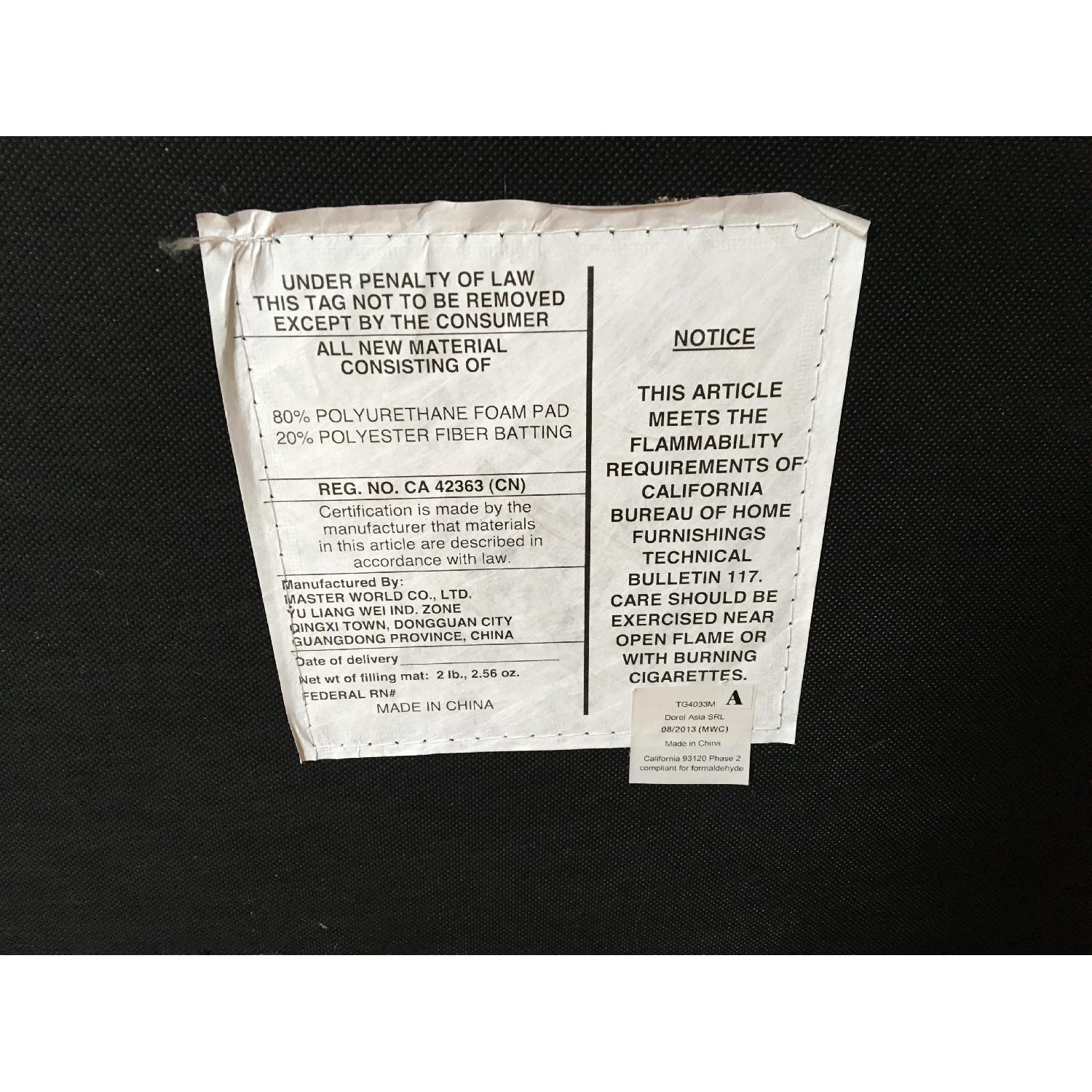 Target  Dark Grey Tufted Full/Queen Headboard - image-4