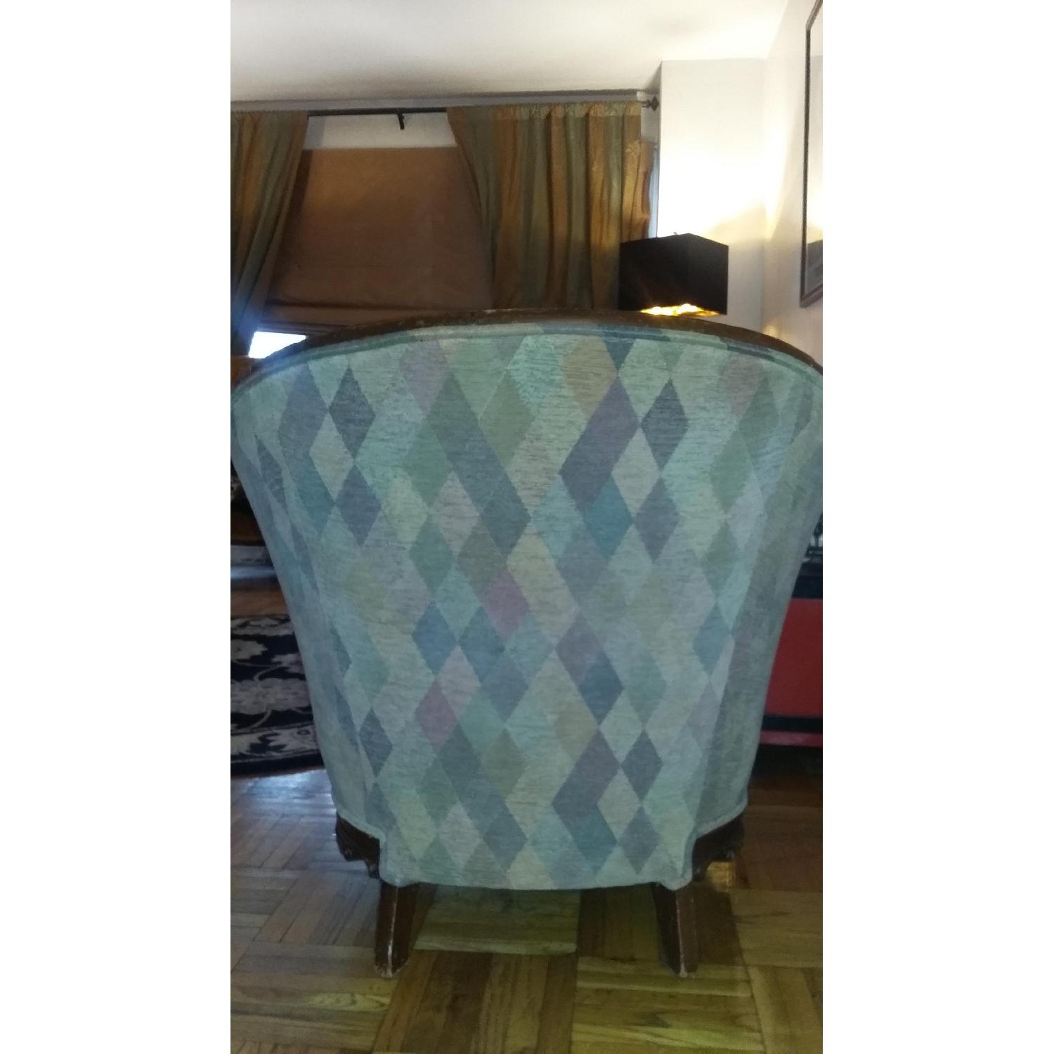 Vintage Green Armchair - image-3