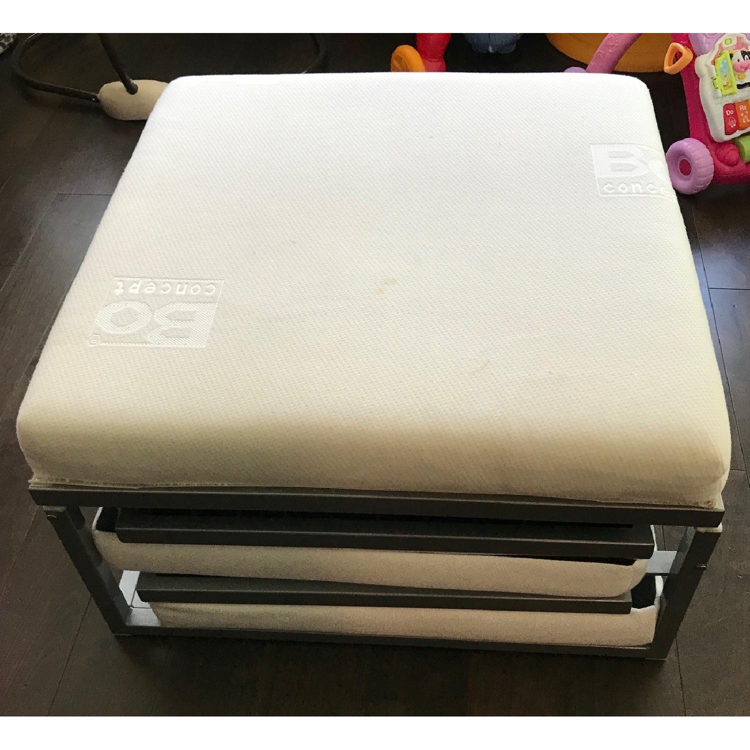 BoConcept Xtra Footstool w/ Sleeping Function - image-1