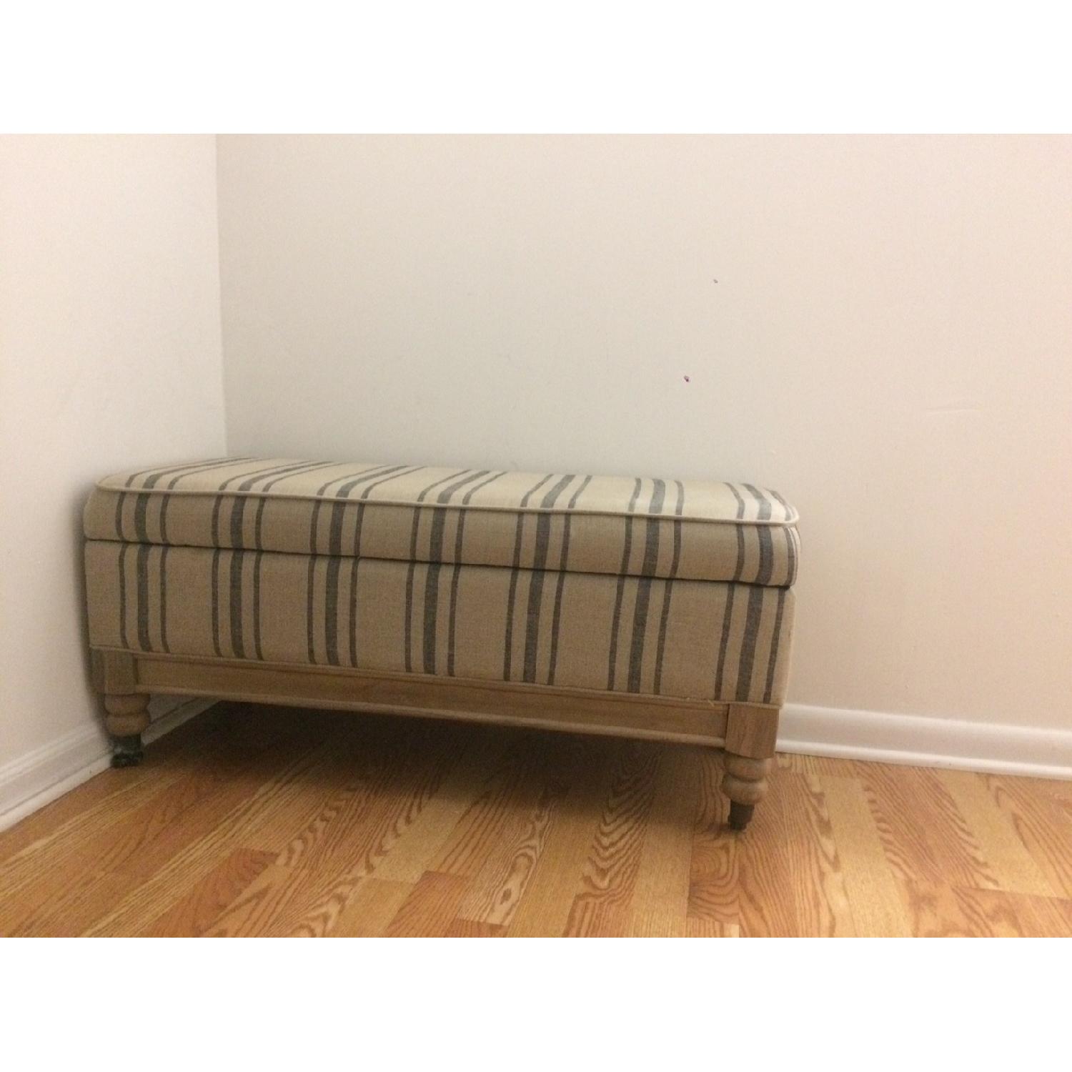 Upholstered Bench w/ Storage - image-3
