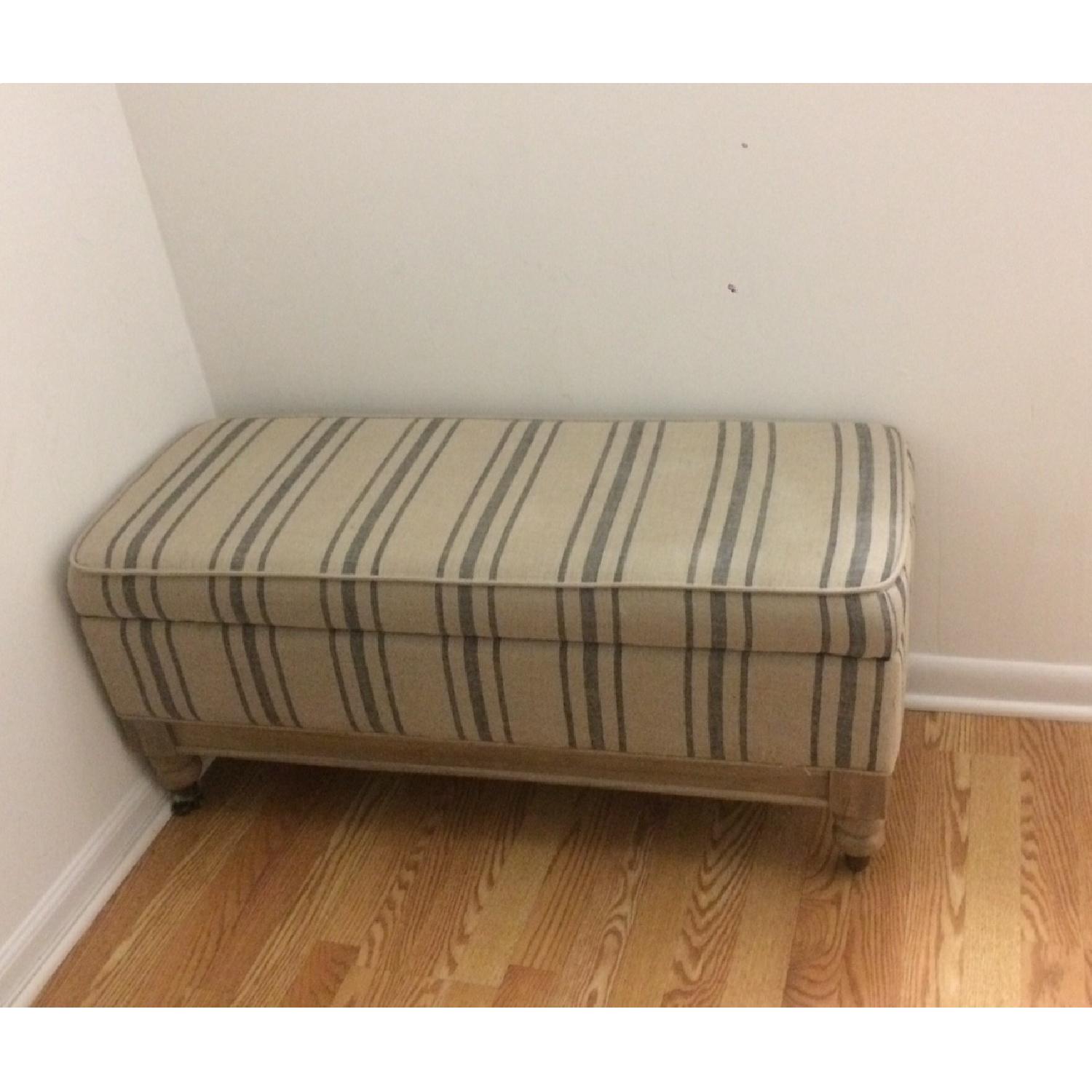 Upholstered Bench w/ Storage - image-4