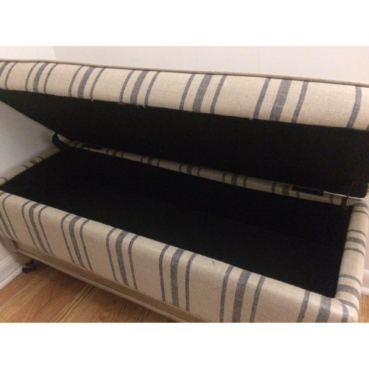 Upholstered Bench w/ Storage - image-7