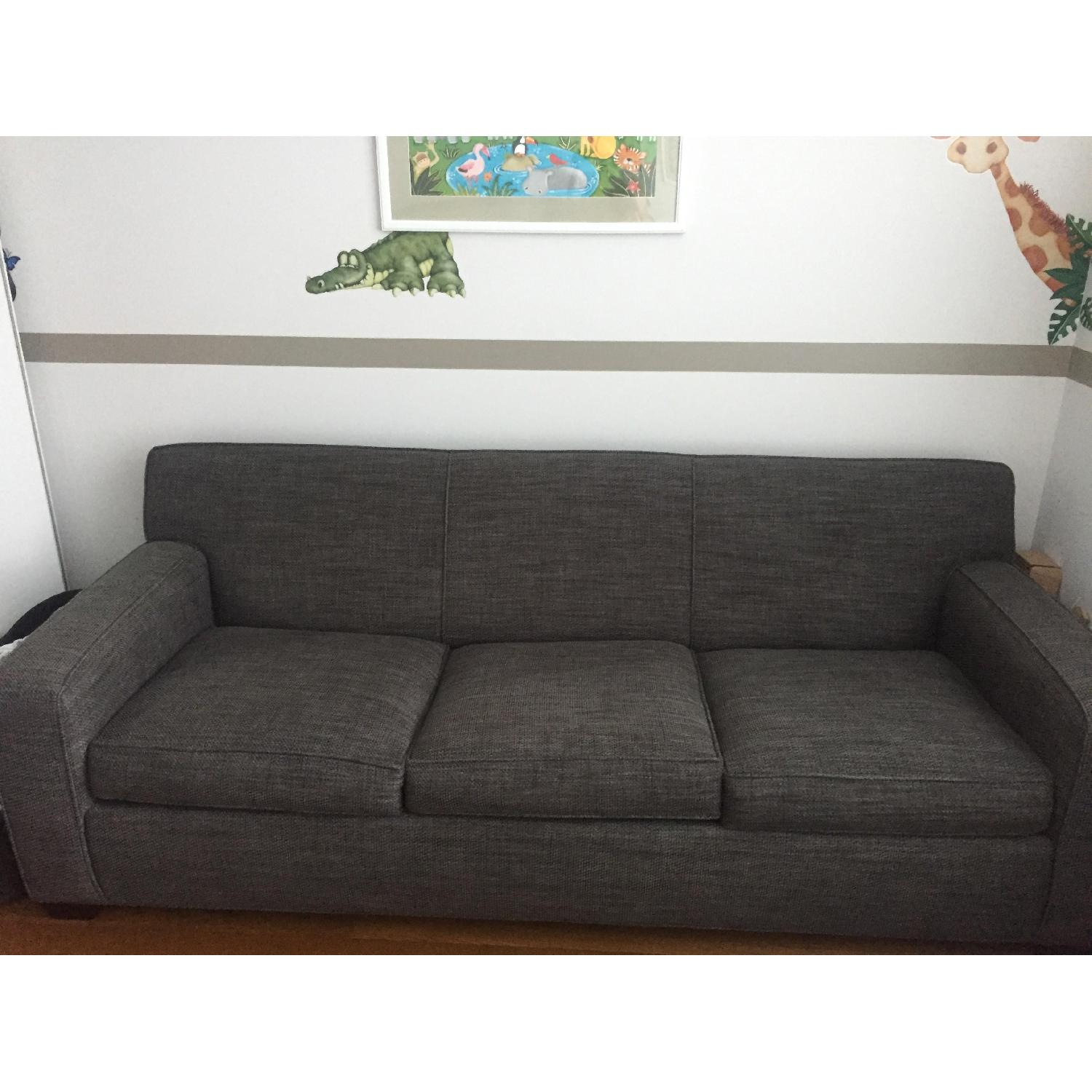 Crate & Barrel Cameron Queen Sleeper Sofa - image-1
