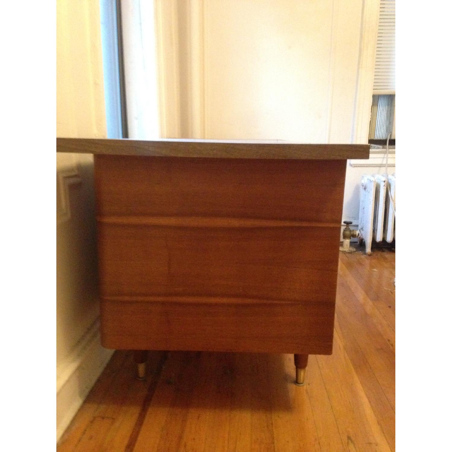 Vintage 60's Desk w/ 6 Drawers - image-2