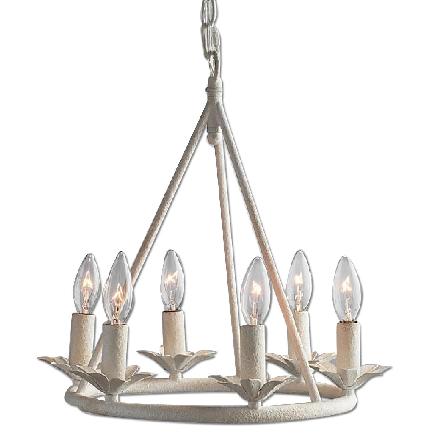 pottery barn chandelier kids