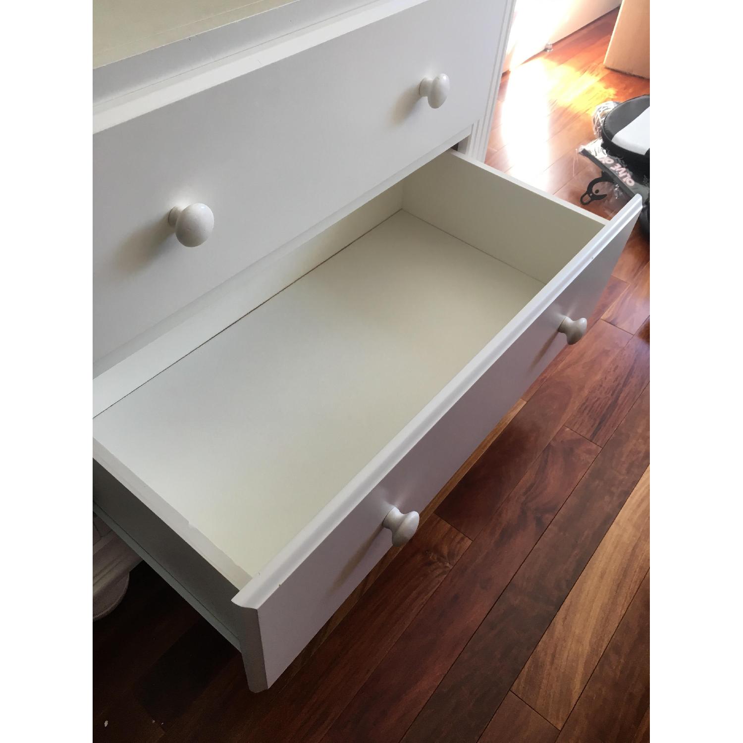 Sorelle Vista Armoire in French White - image-3