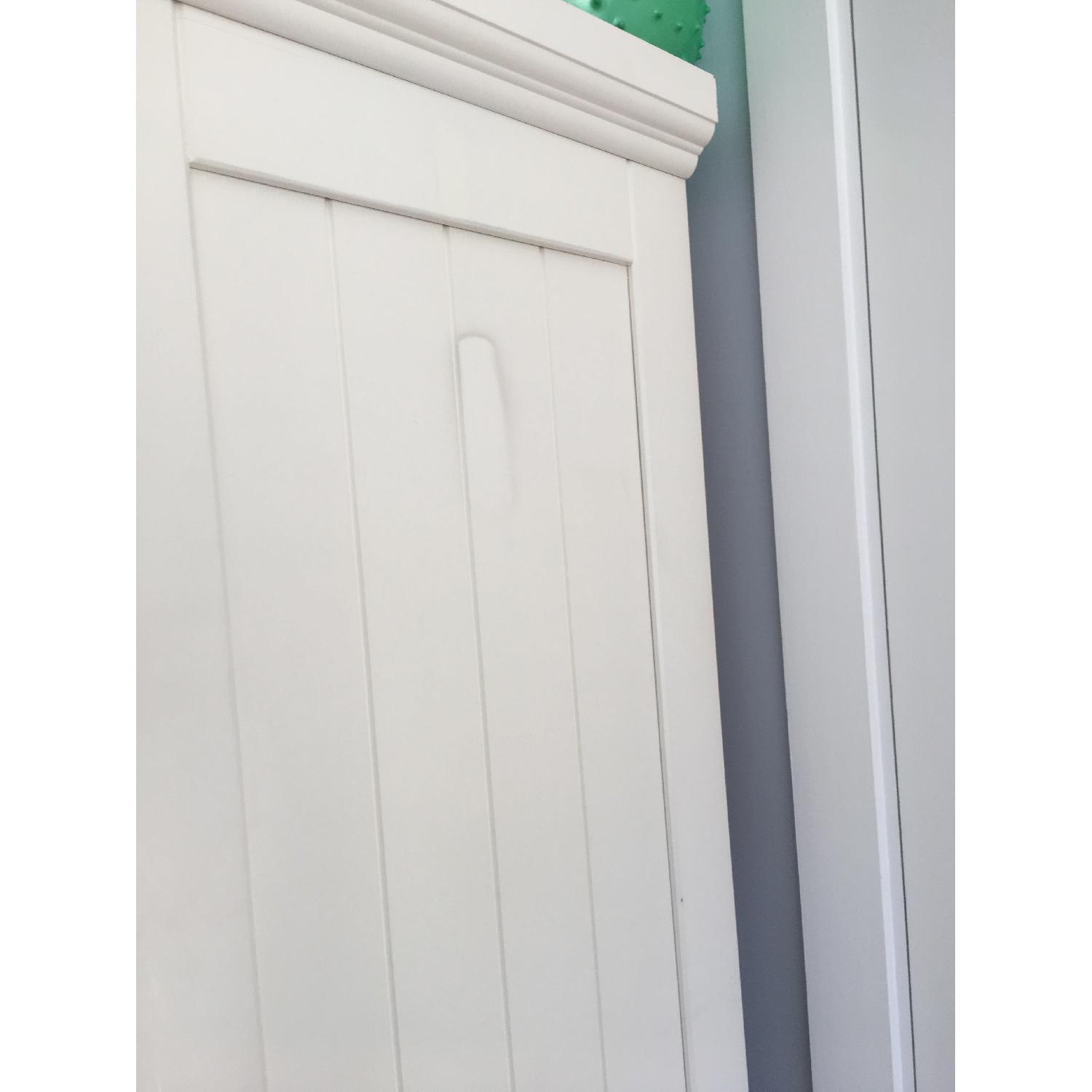 Sorelle Vista Armoire in French White - image-9