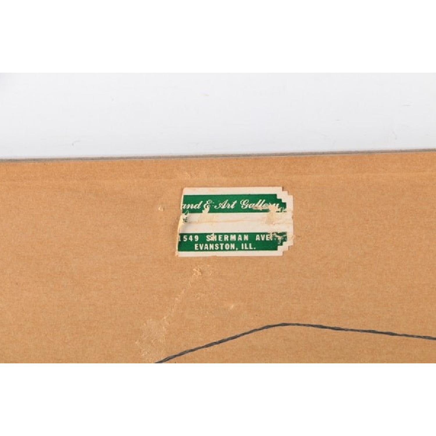 Antique Offset Lithograph of Street Scenes - image-7