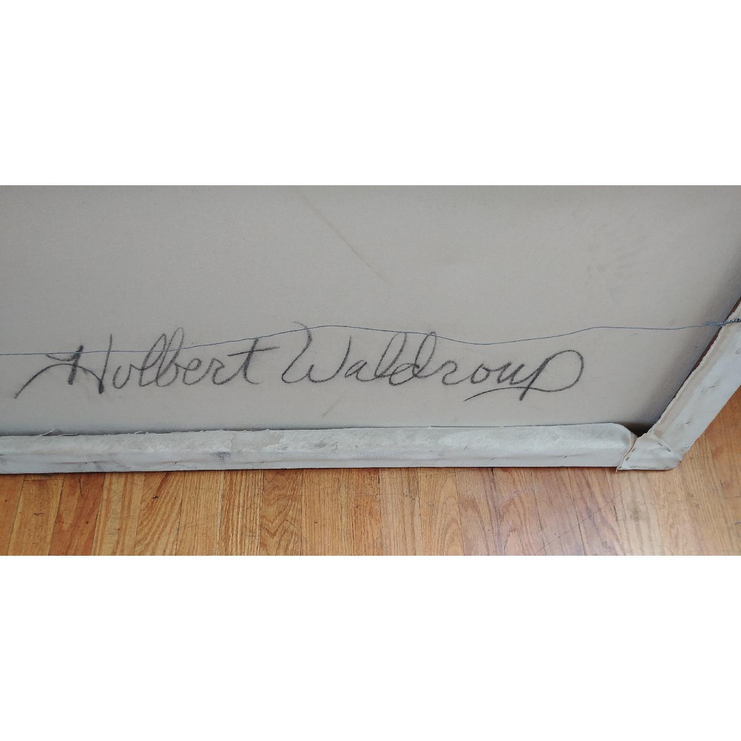 Hulbert Waldroup Painted Oil on Canvas - Cartoon - image-3