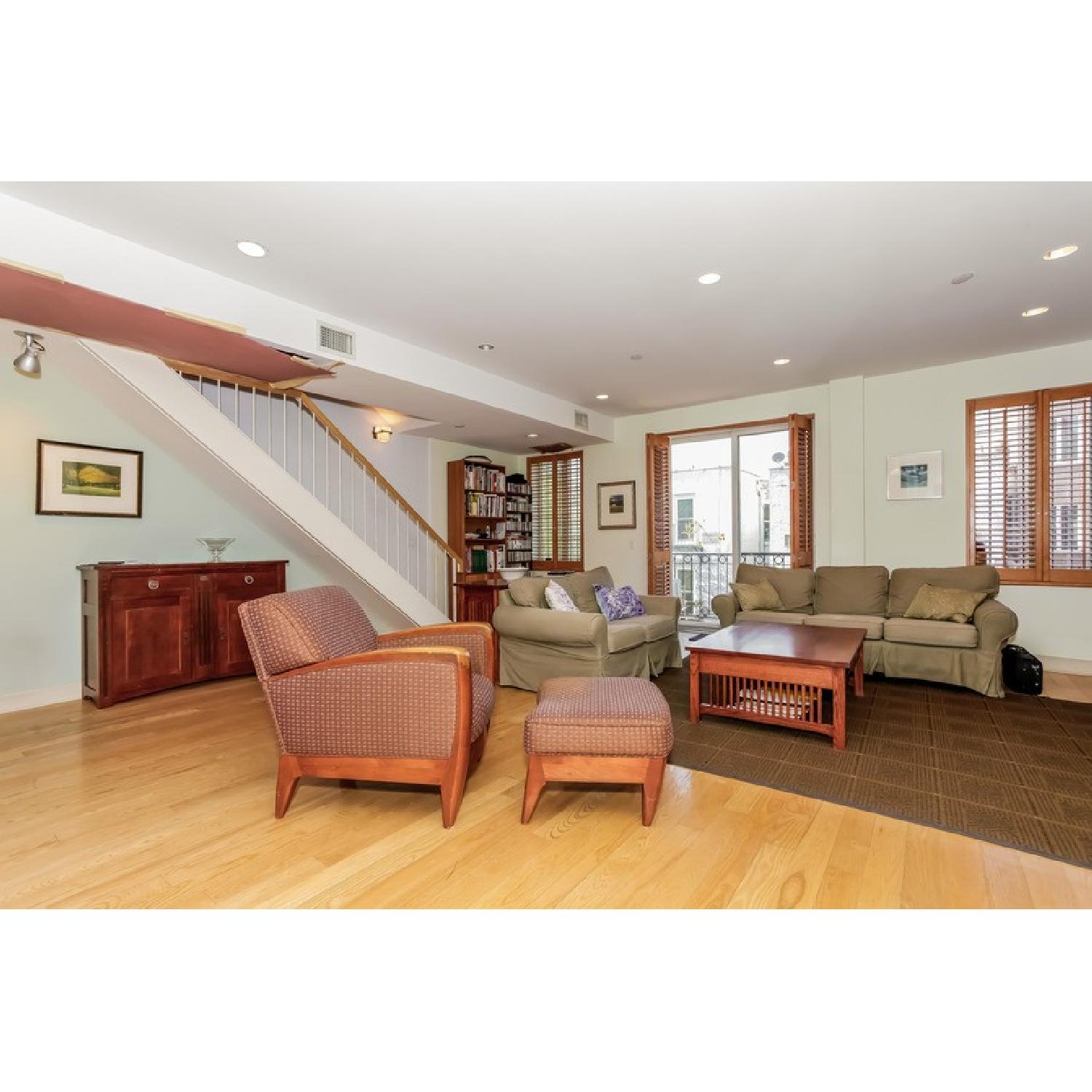 Restoration Hardware Mission Oak Coffee Table - image-5