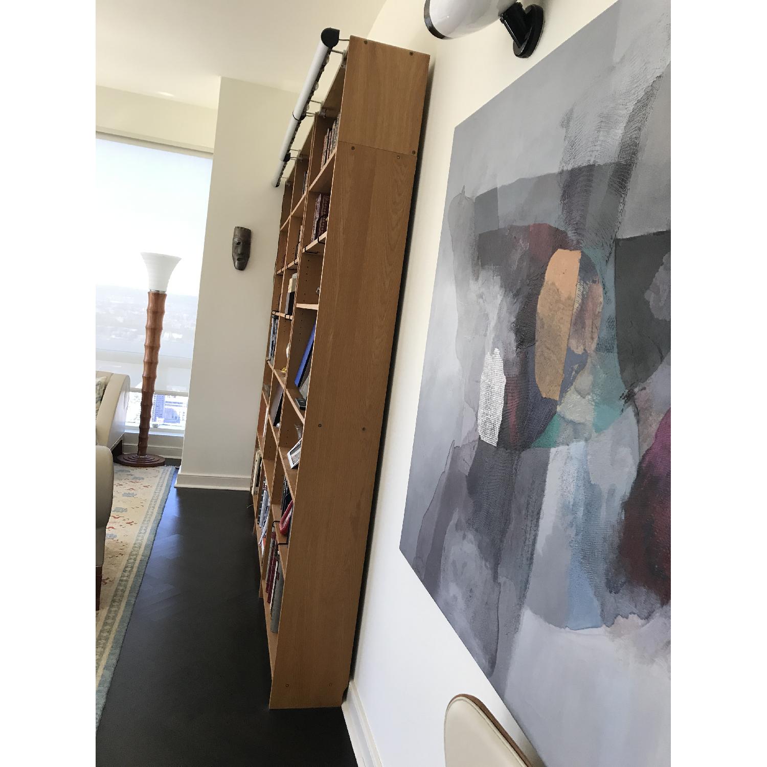 Ikea Bookcases w/ 7 Adjustable Shelves - image-2