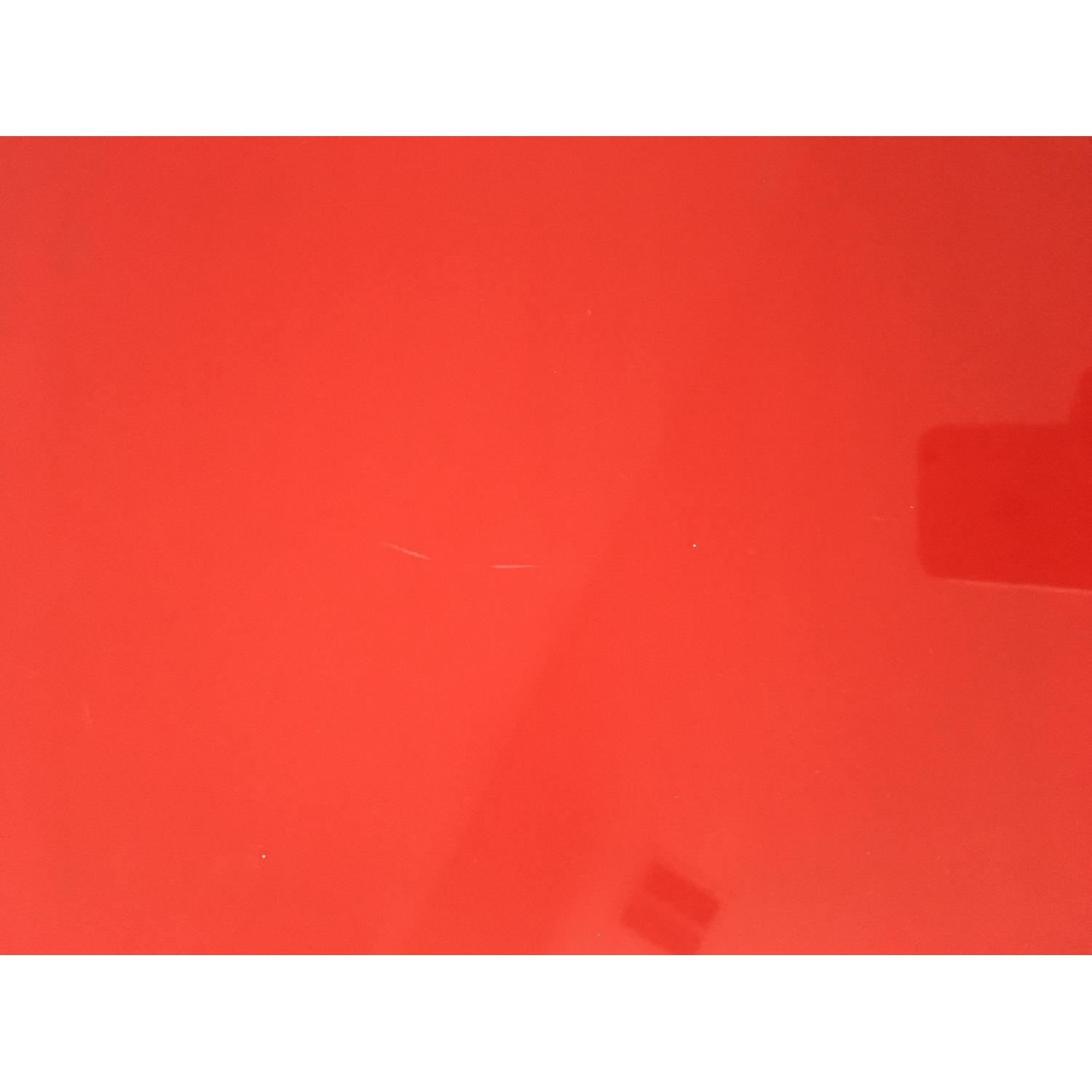 Blu Dot Red Lacquer Desk - image-1