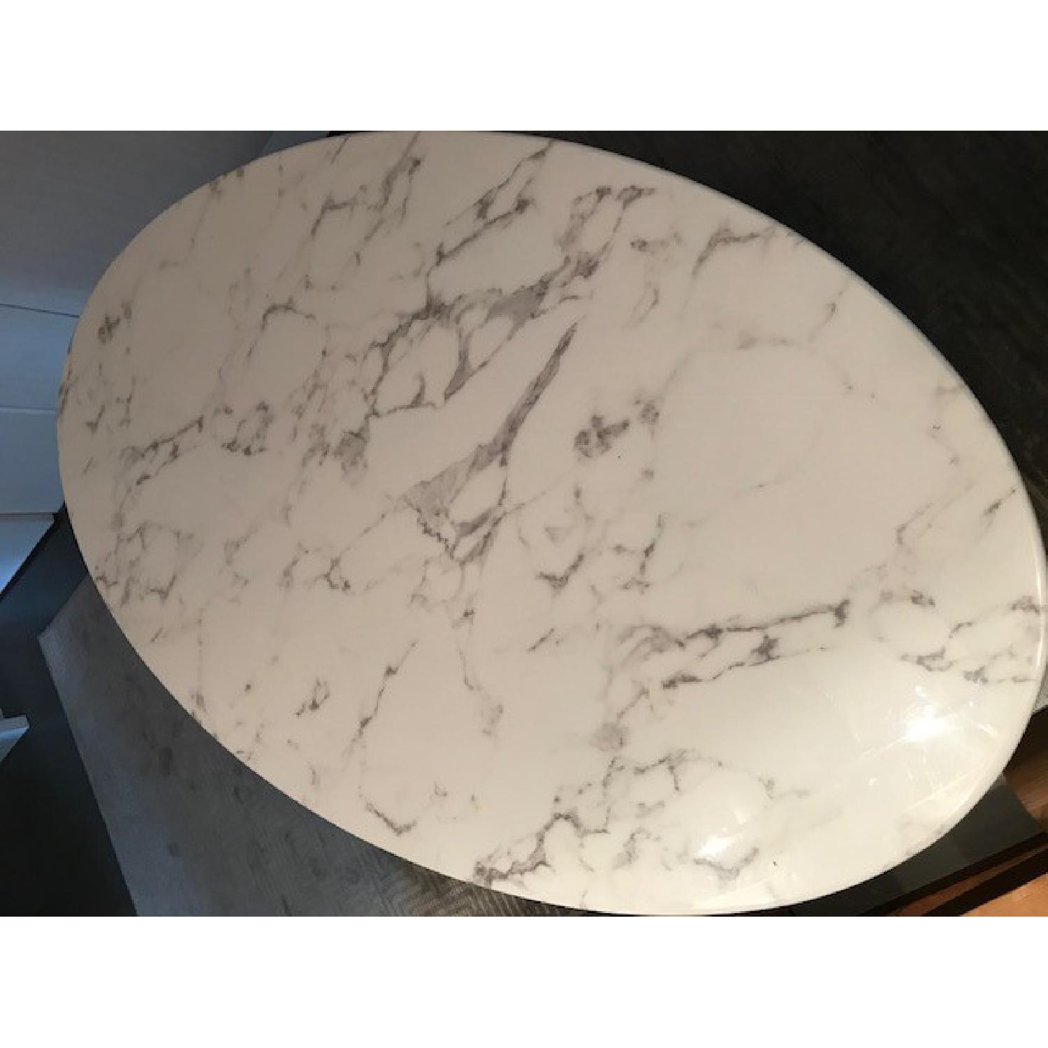NJModern Reproduction Saarinen Knoll Oval Tulip Dining Table - image-6