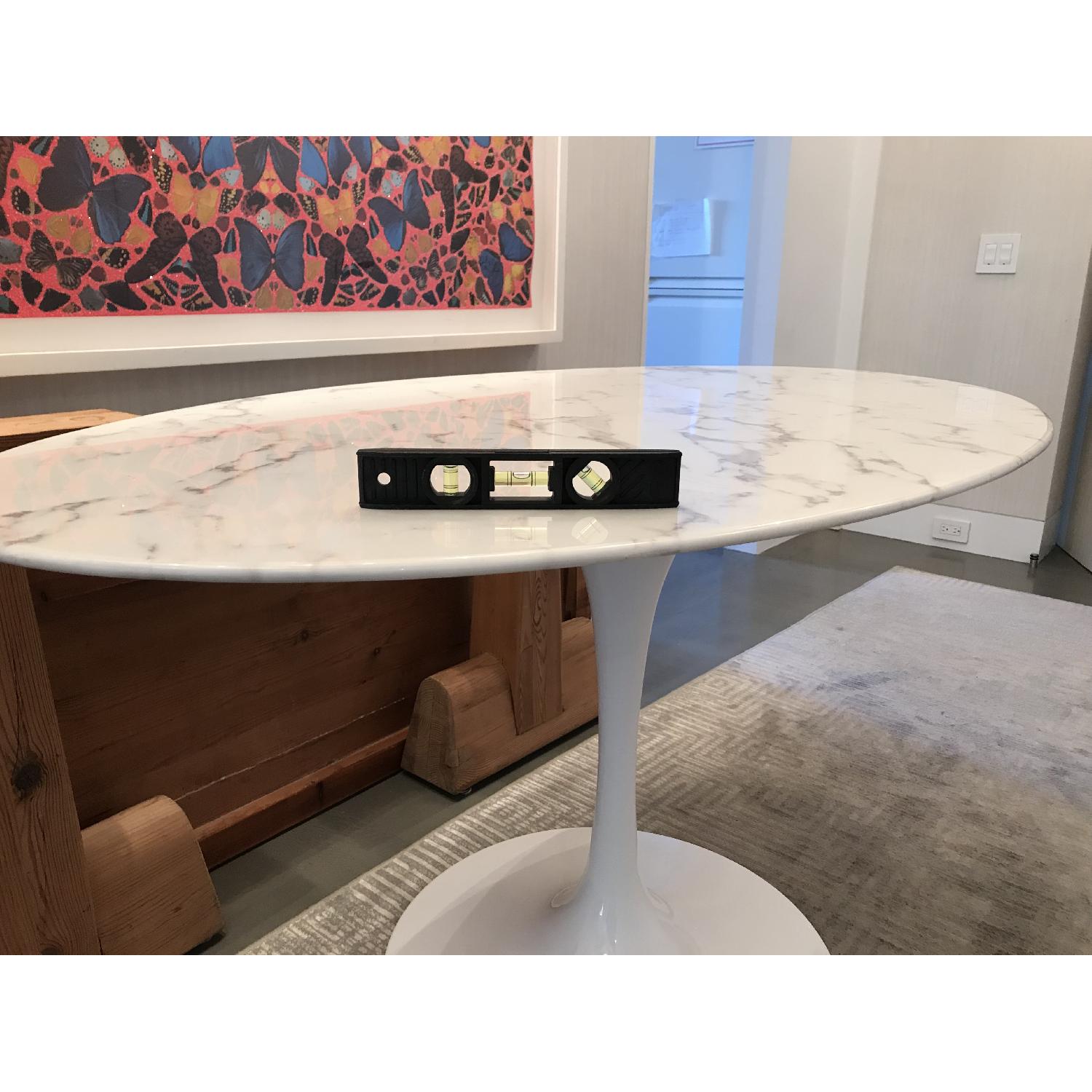 NJModern Reproduction Saarinen Knoll Oval Tulip Dining Table - image-9