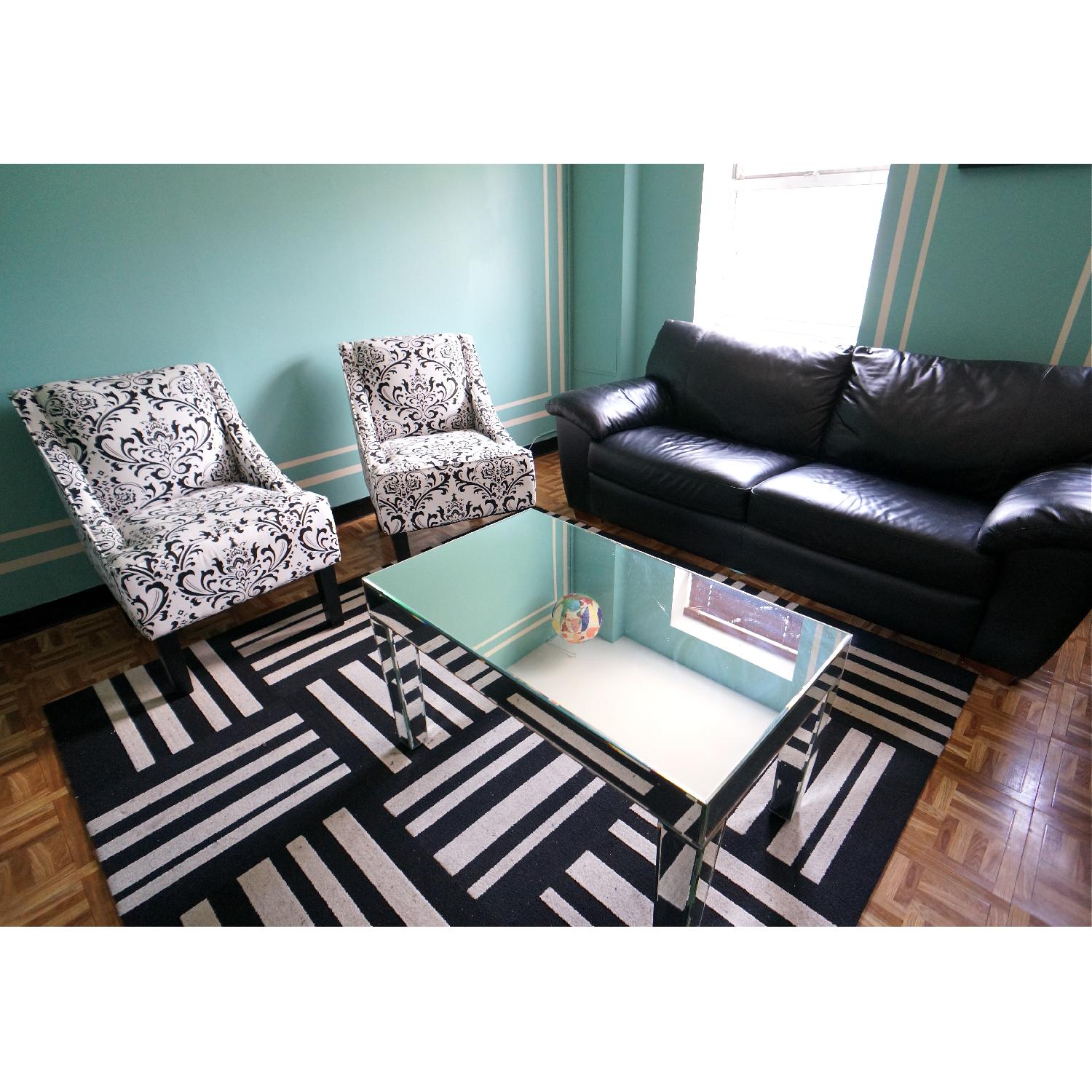 Target Damask Swoop Arm Chair - image-3