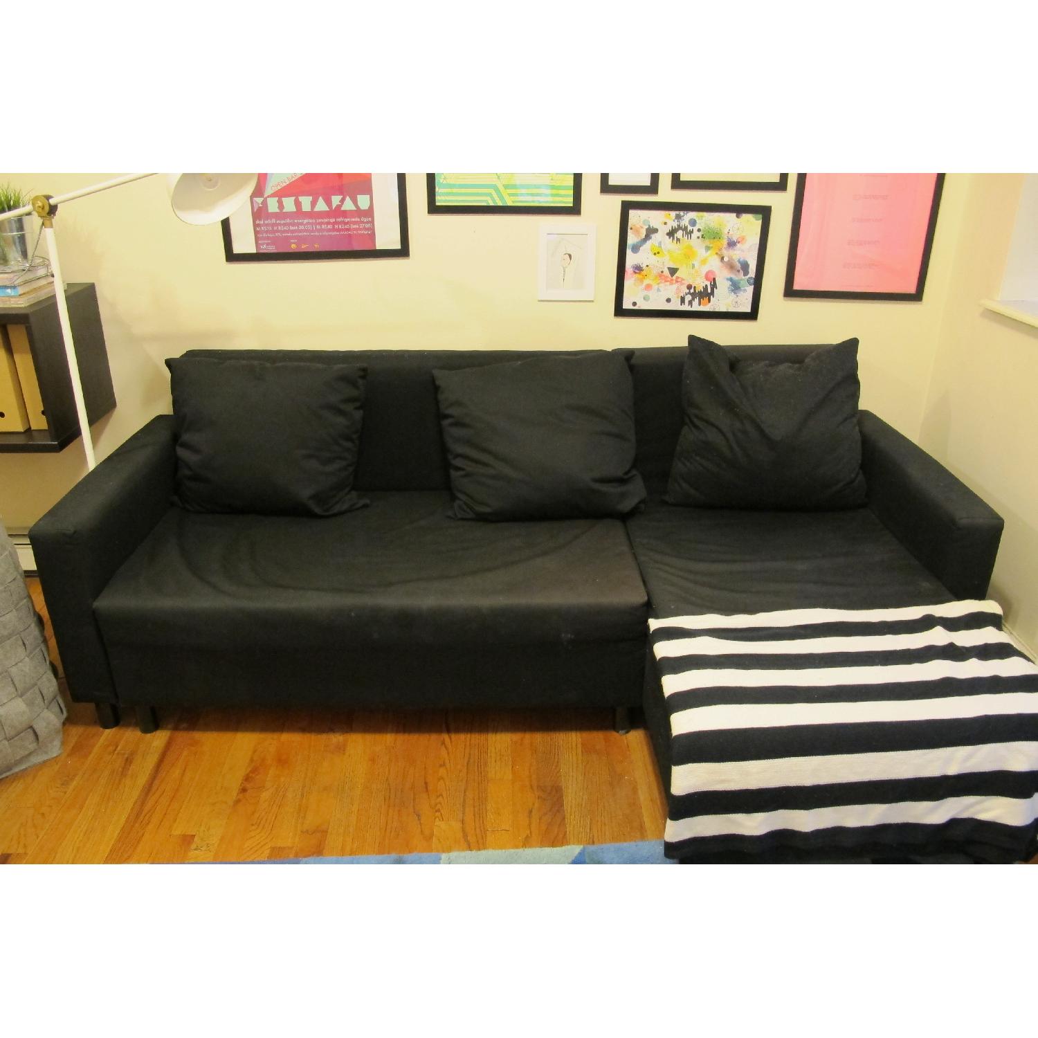 Ikea L Shaped Sleeper Sofa with Storage AptDeco