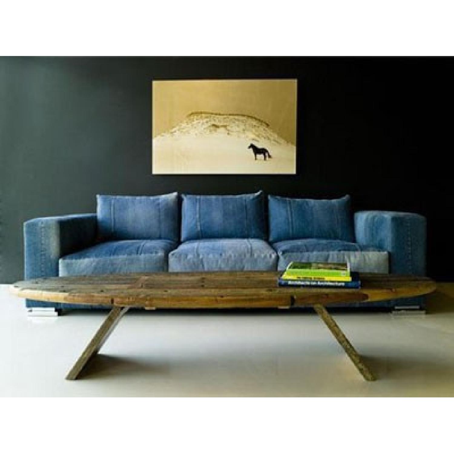 Environment Furniture Safia Denim Sofa - image-1