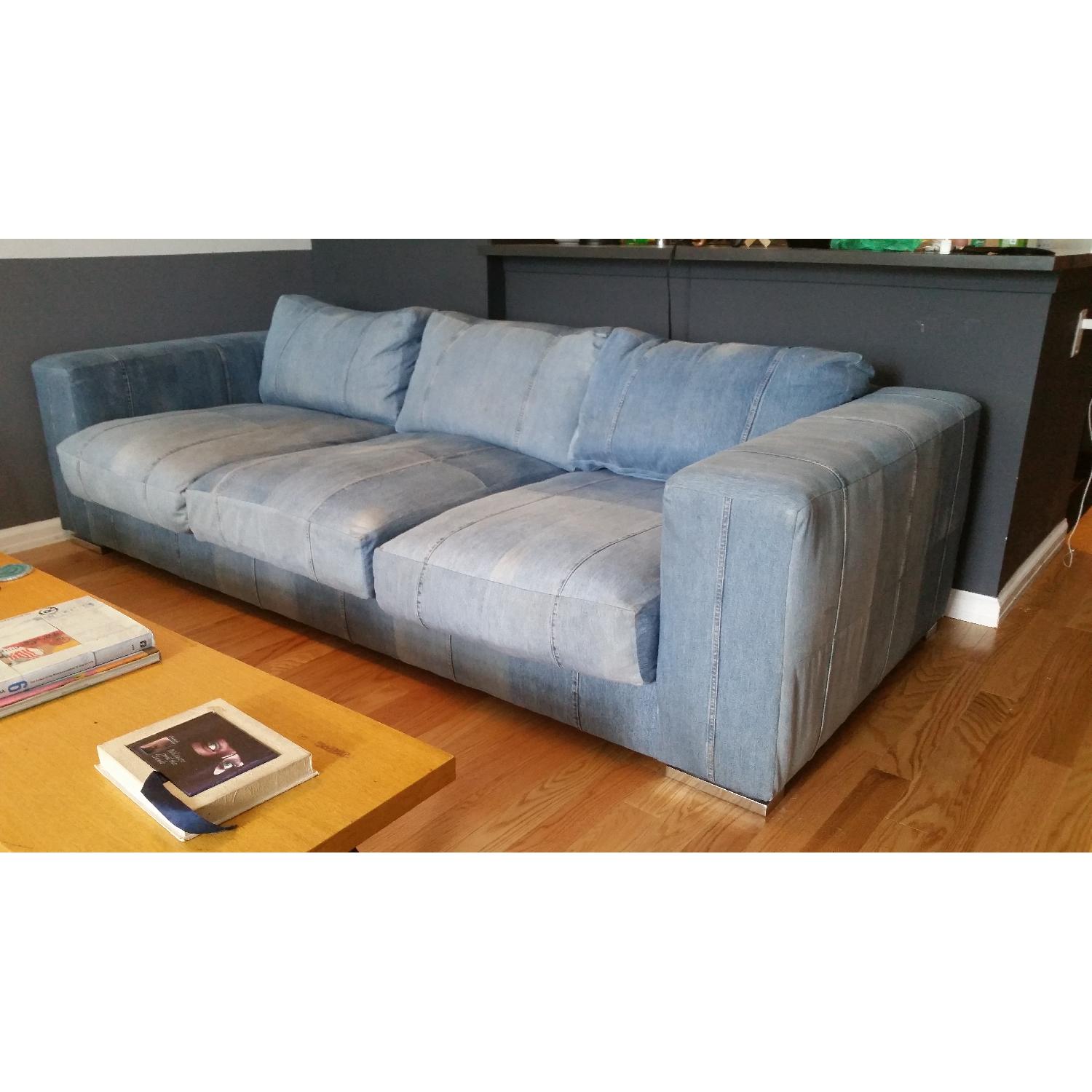 Environment Furniture Safia Denim Sofa - image-2
